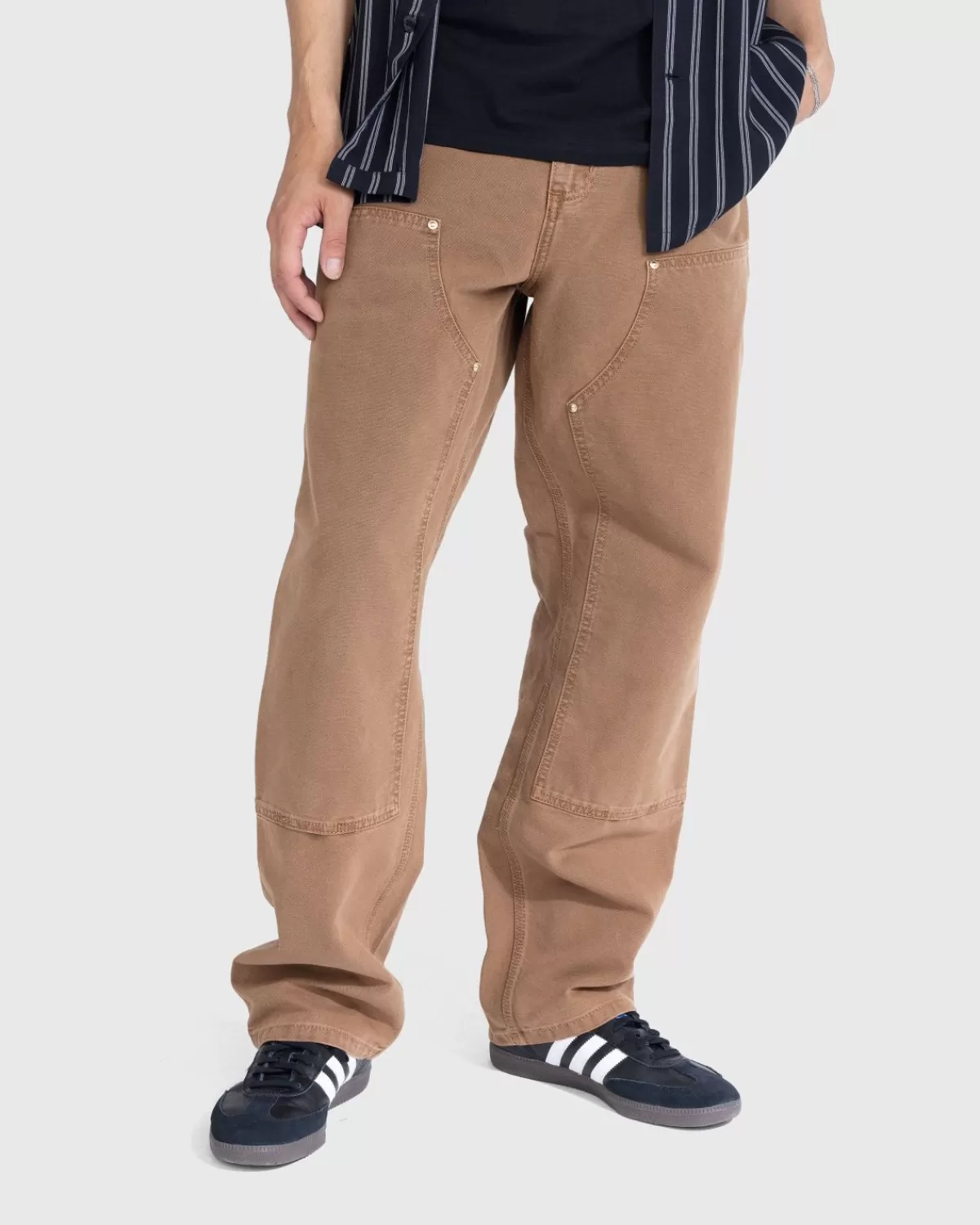 Broek^Carhartt WIP Dubbele Kniebroek Rood