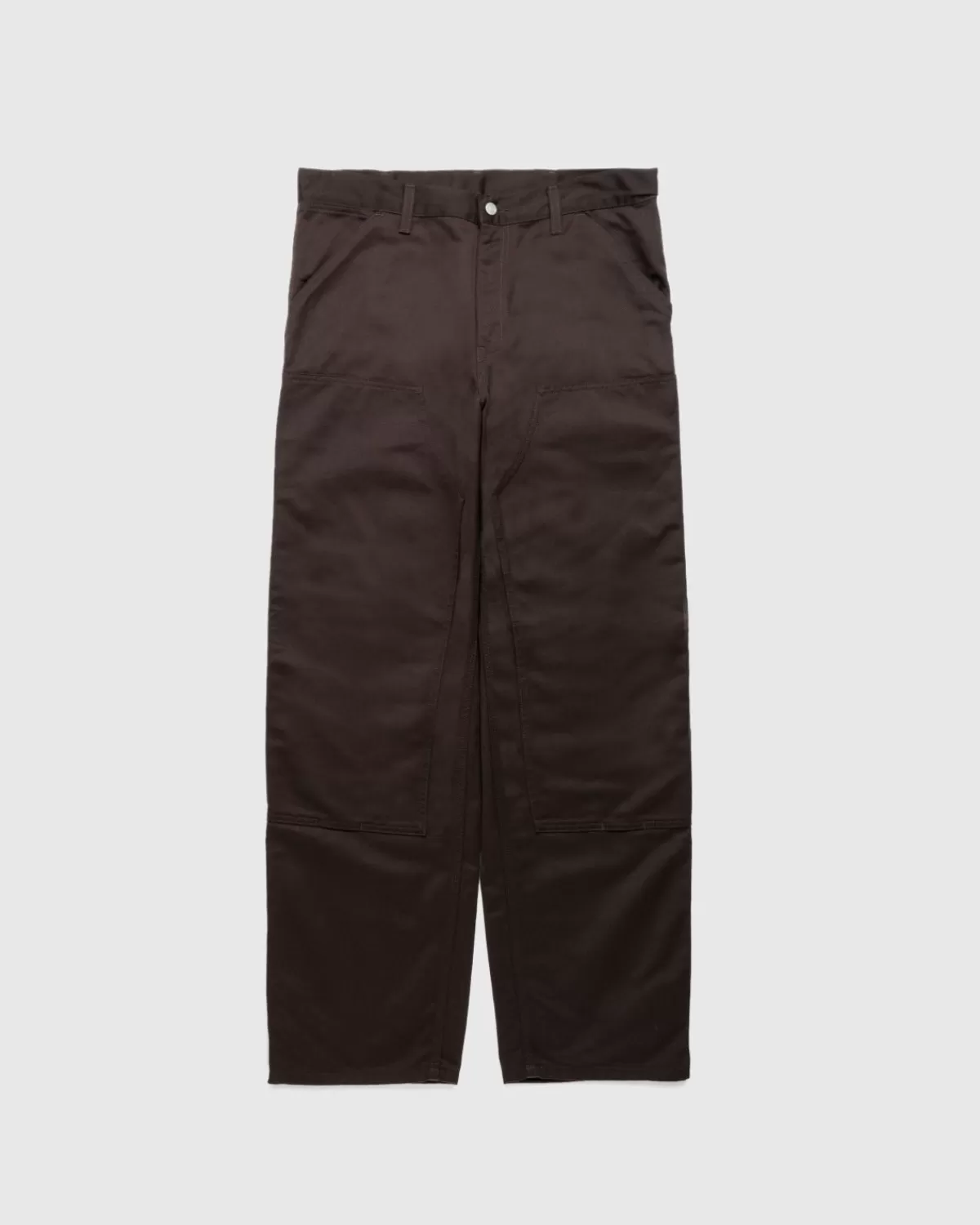 Broek^Carhartt WIP Dubbele Kniebroek Tabak/Rinsed