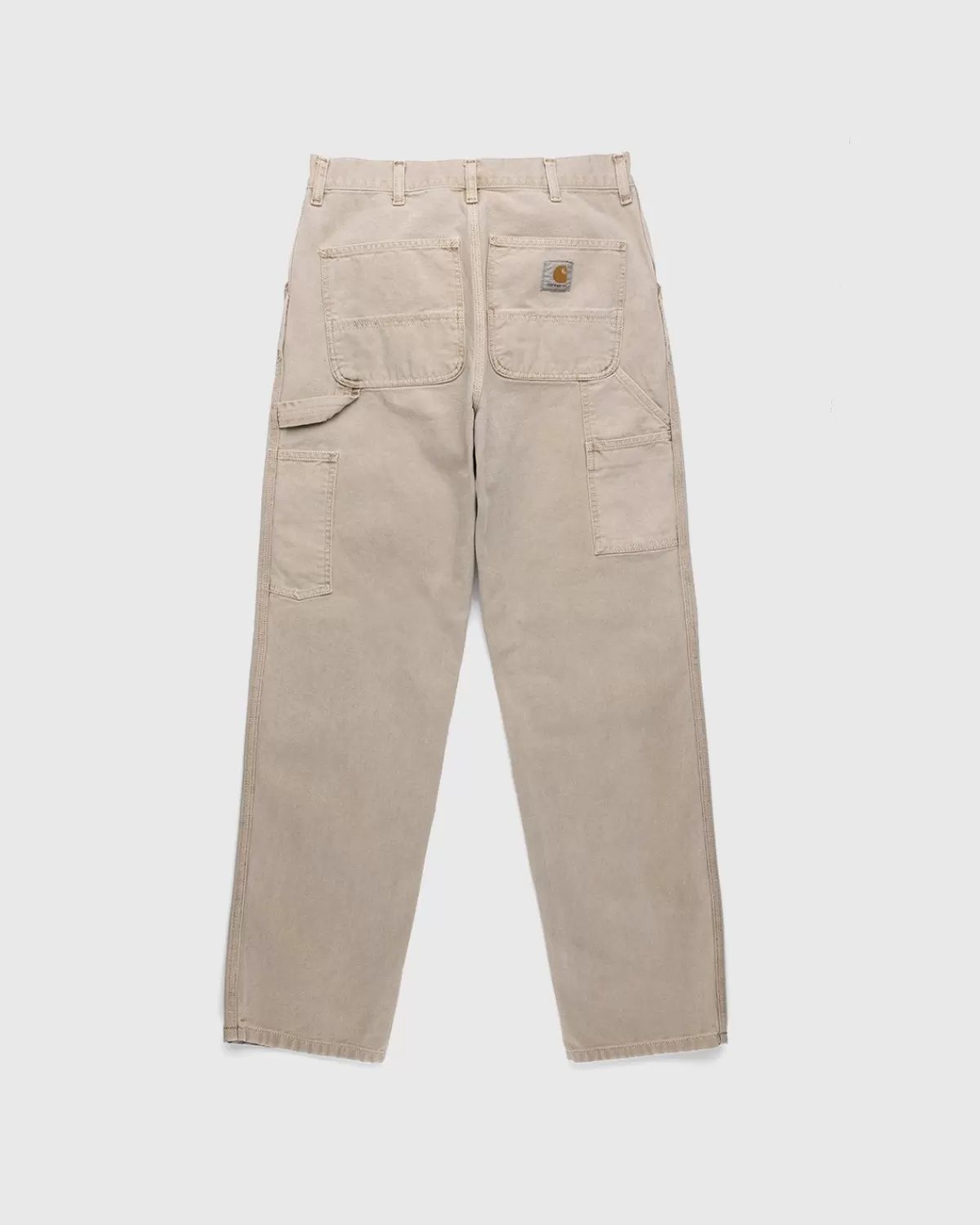 Broek^Carhartt WIP Enkele Kniebroek Dusty Hamilton Brown Faded