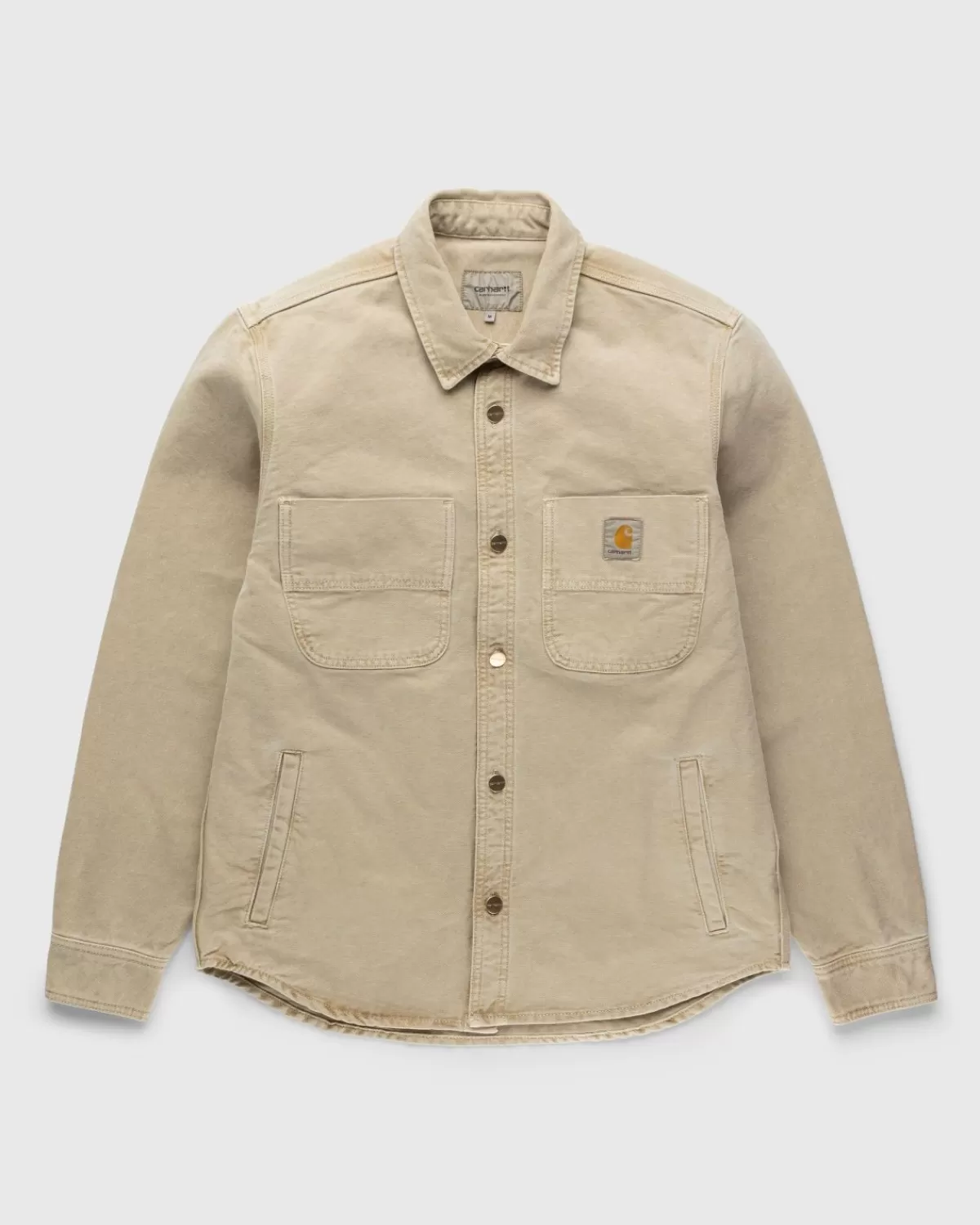 Overhemden^Carhartt WIP Glenn Overhemdjack Dusty Hamilton Brown