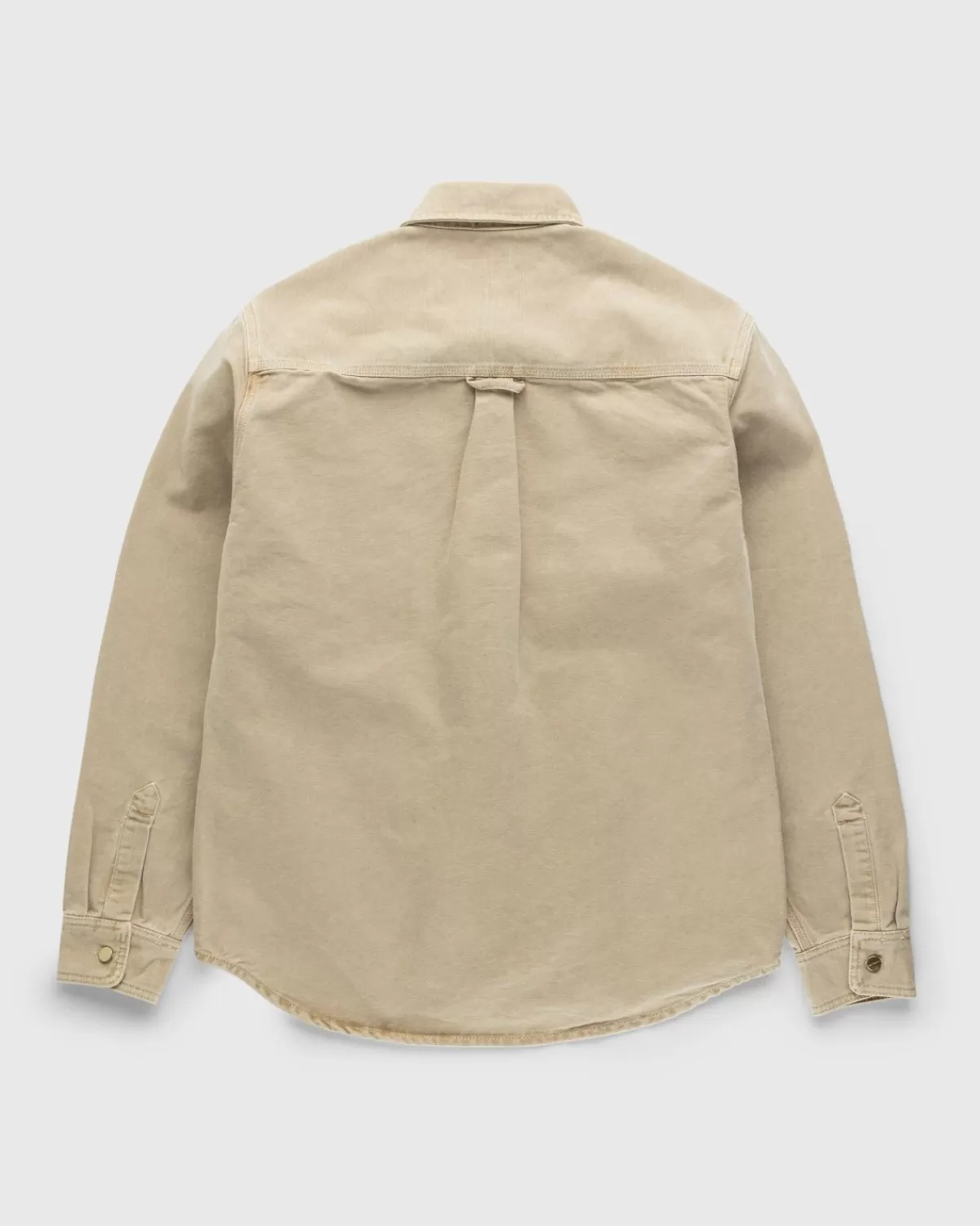 Overhemden^Carhartt WIP Glenn Overhemdjack Dusty Hamilton Brown