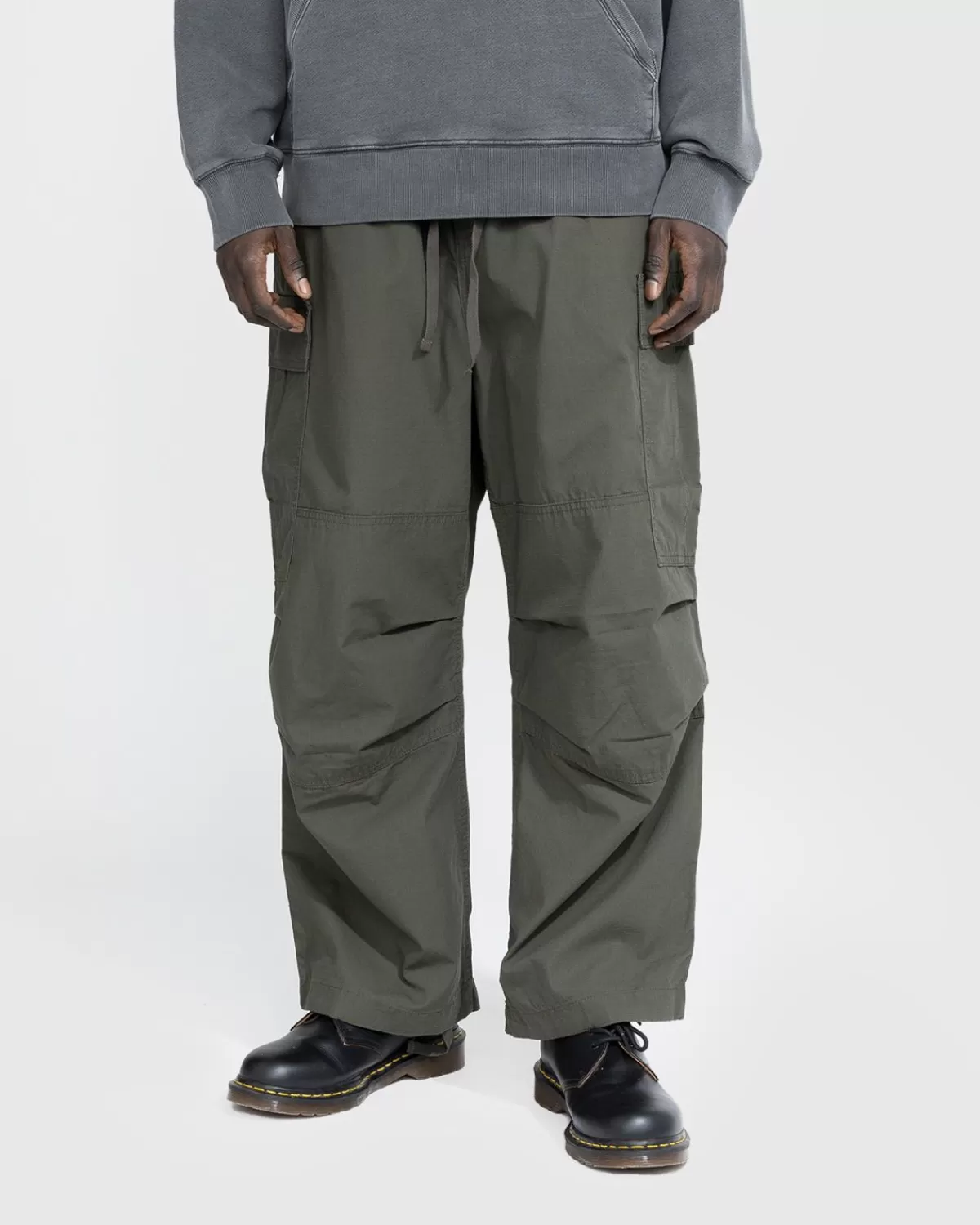 Broek^Carhartt WIP Jet Cargo Pant Cypress/Rinsed