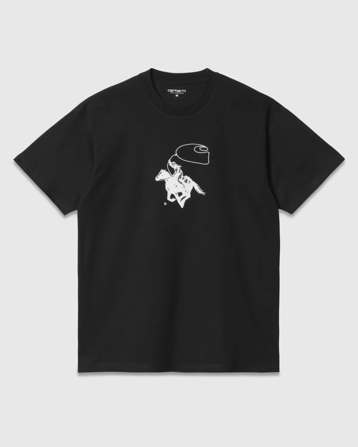 Carhartt WIP Lasso T-Shirt Zwart/Wit Store