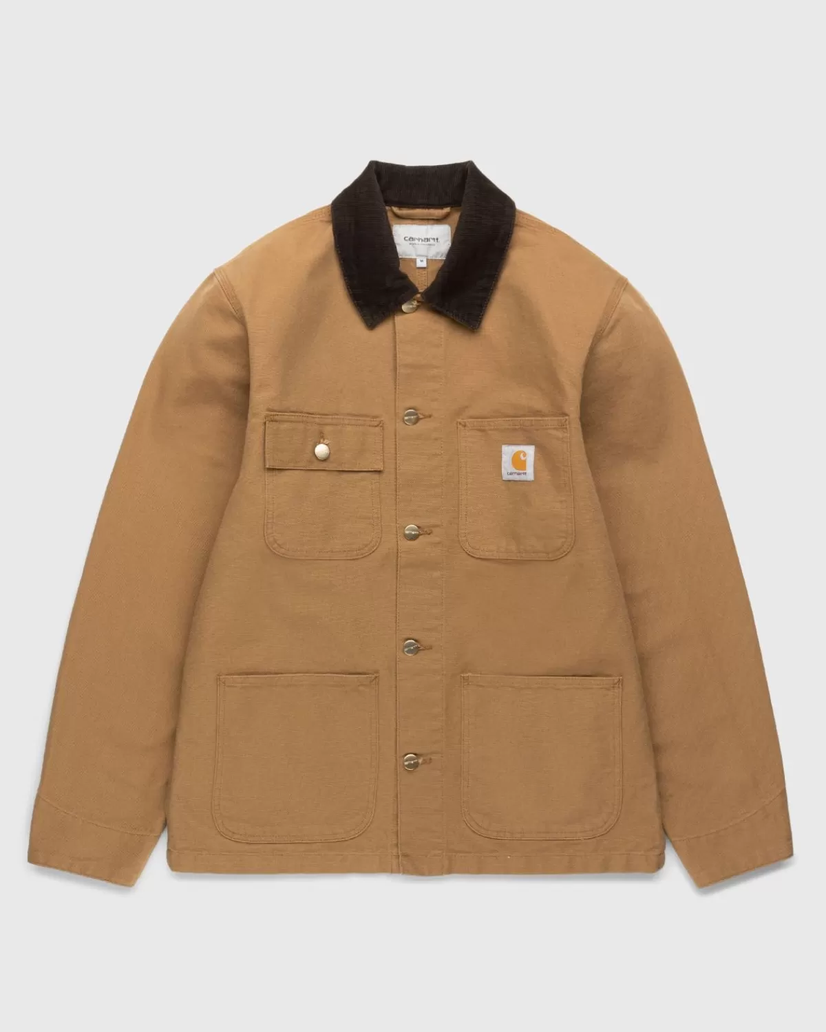 Bovenkleding^Carhartt WIP Michigan Chore-Jas Hamilton Brown