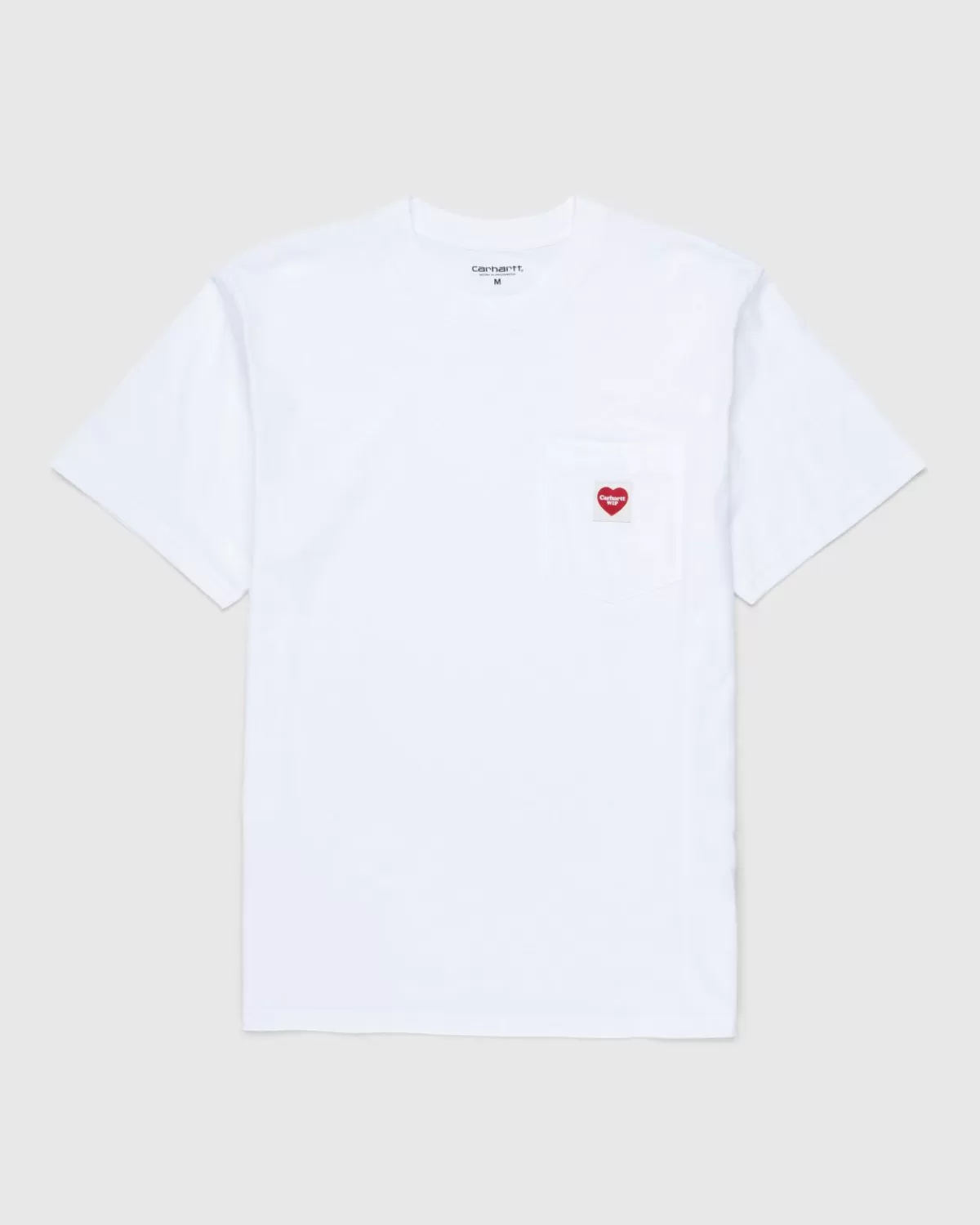 Carhartt WIP Pocket Heart T-Shirt Wit Cheap