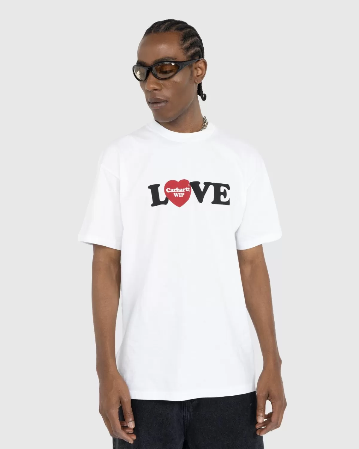 Carhartt WIP S/S Love T-Shirt Wit Discount