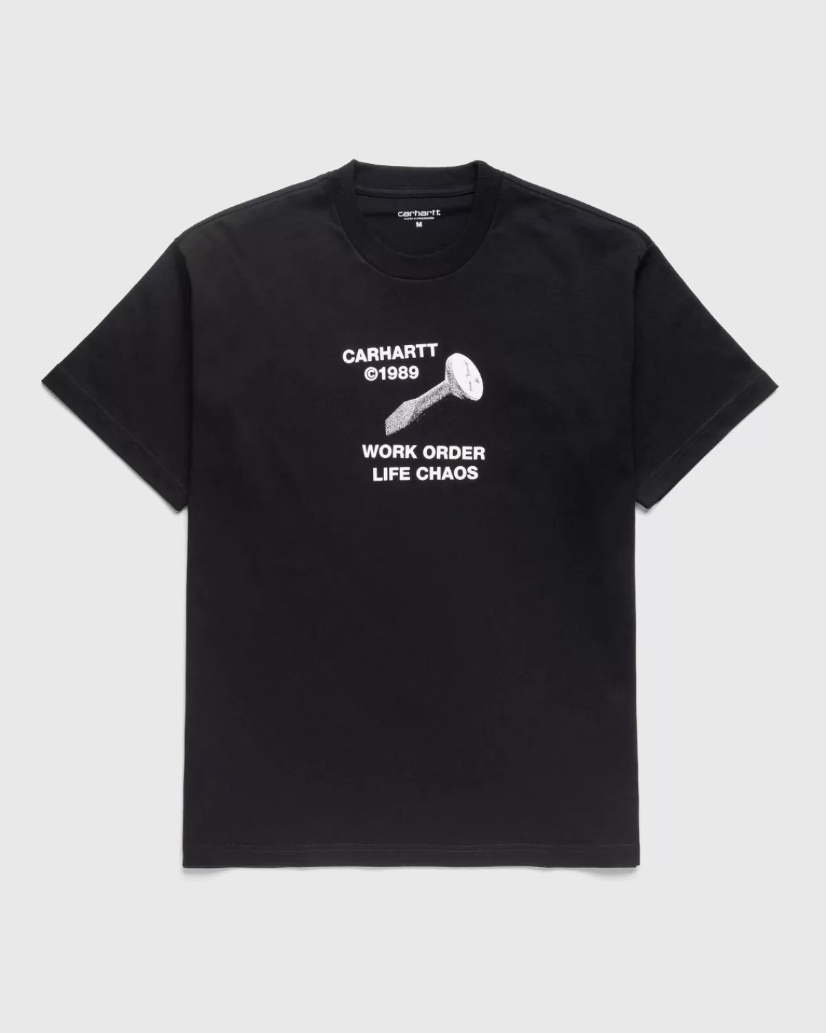 Carhartt WIP S/S Strange Screw T-Shirt Zwart Cheap