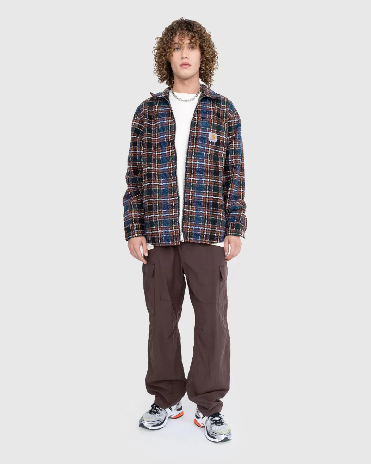 Overhemden^Carhartt WIP Stroy Geruit Overhemdjack Multi