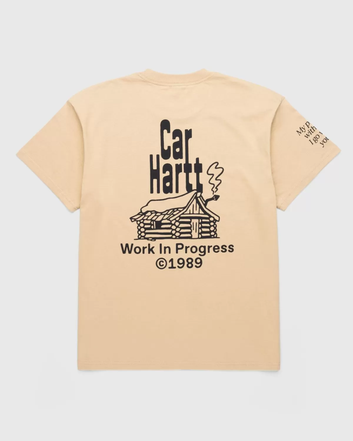 T-Shirts^Carhartt WIP Thuis T-Shirt Dusty Hamilton Bruin/Dollar Groen