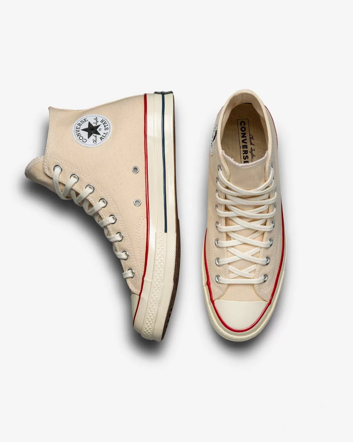 Converse Chuck 70 Hi Perkament/Granaat/Aigrette Online