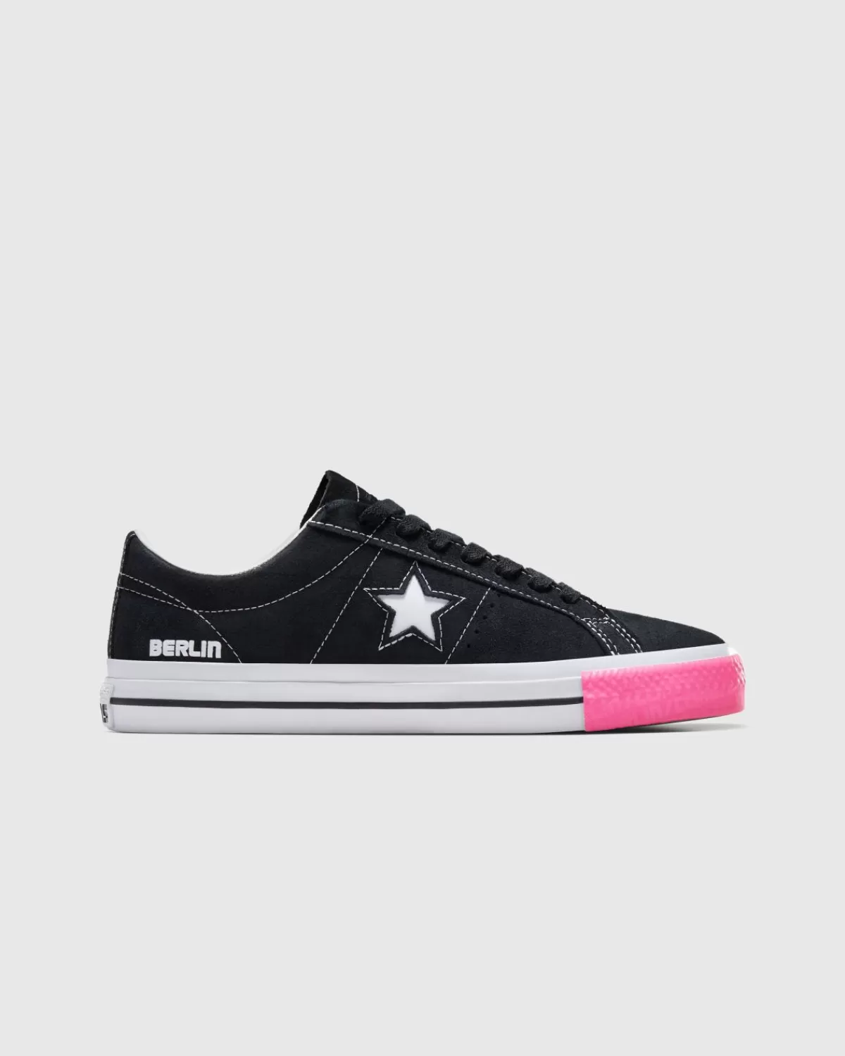 Converse One Star Pro Berlin Zwart/Roze Flash Sale