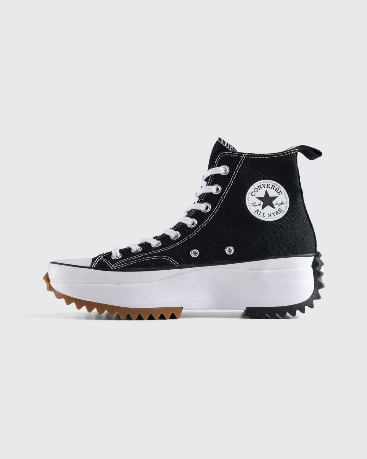 Converse Runstar Hike Hoog Platform Zwart Wit Gum Cheap