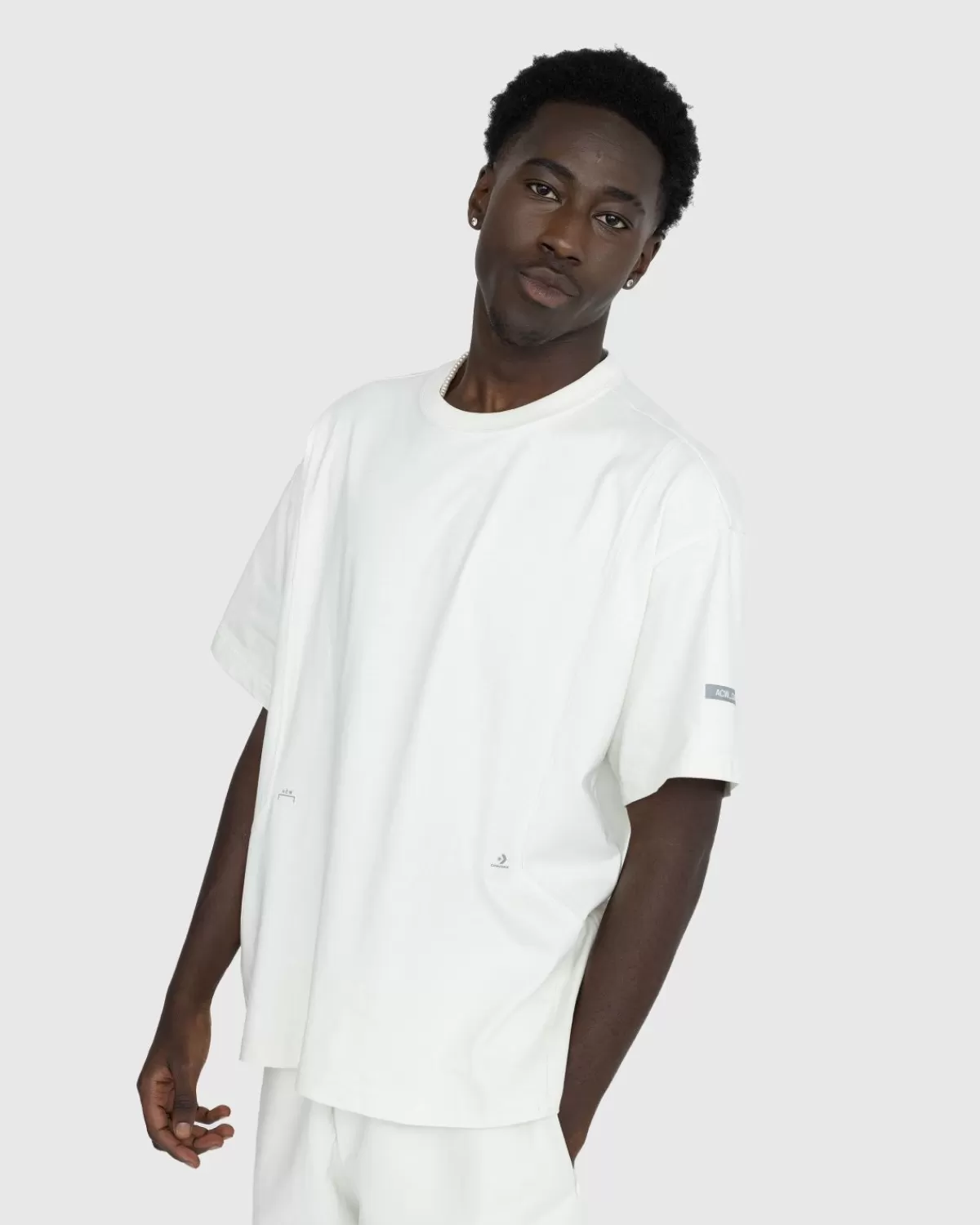 Converse X A-Cold-Wall* Reflecterend T-Shirt Stone Best