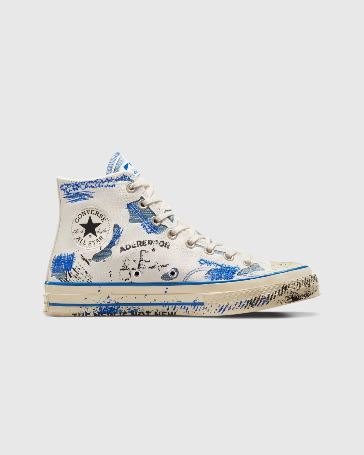 Converse X Ader Error Chuck 70 Hi Wit/Blauw/Imperiaalblauw Outlet