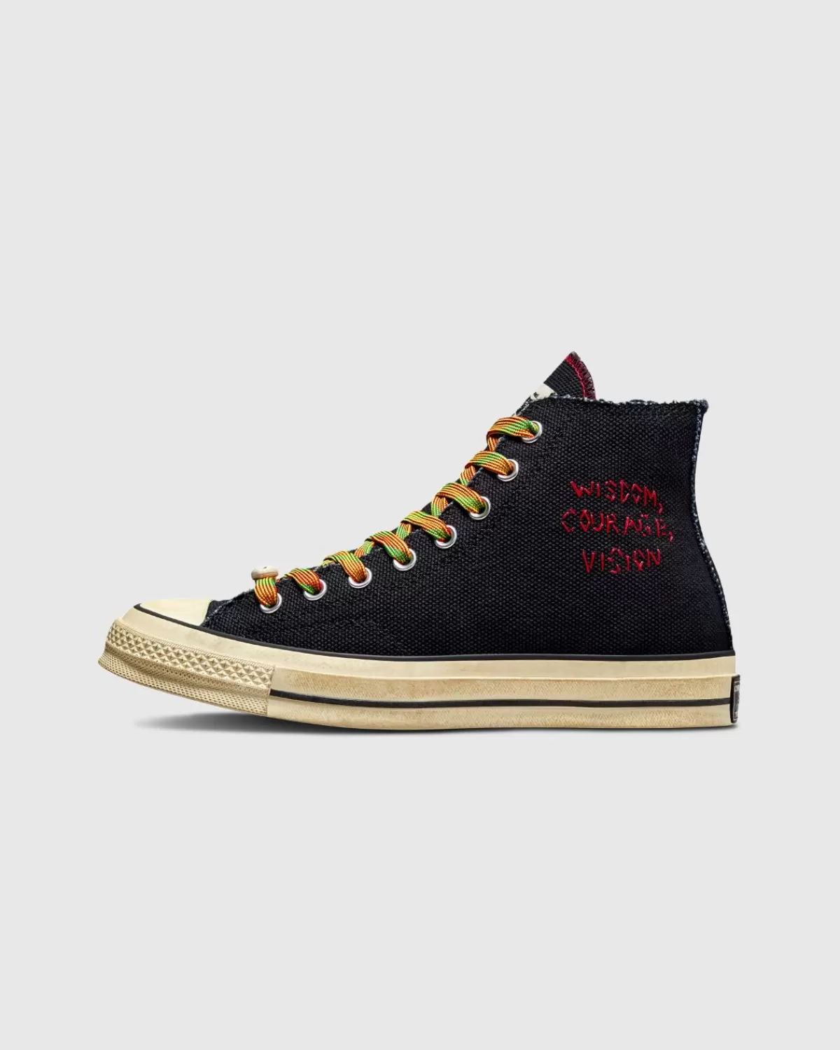 Converse X Barriers Chuck 70 Hi Zwart/Vurig Rood Fashion