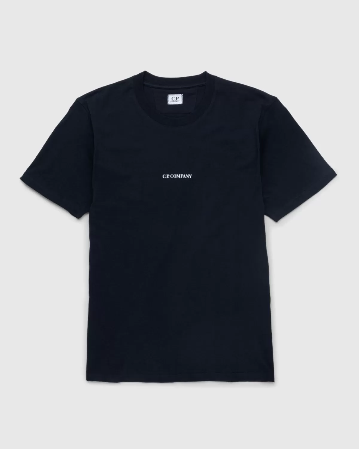 C.P. Company Cp Company 30/1 Logo T-Shirt Blauw Best