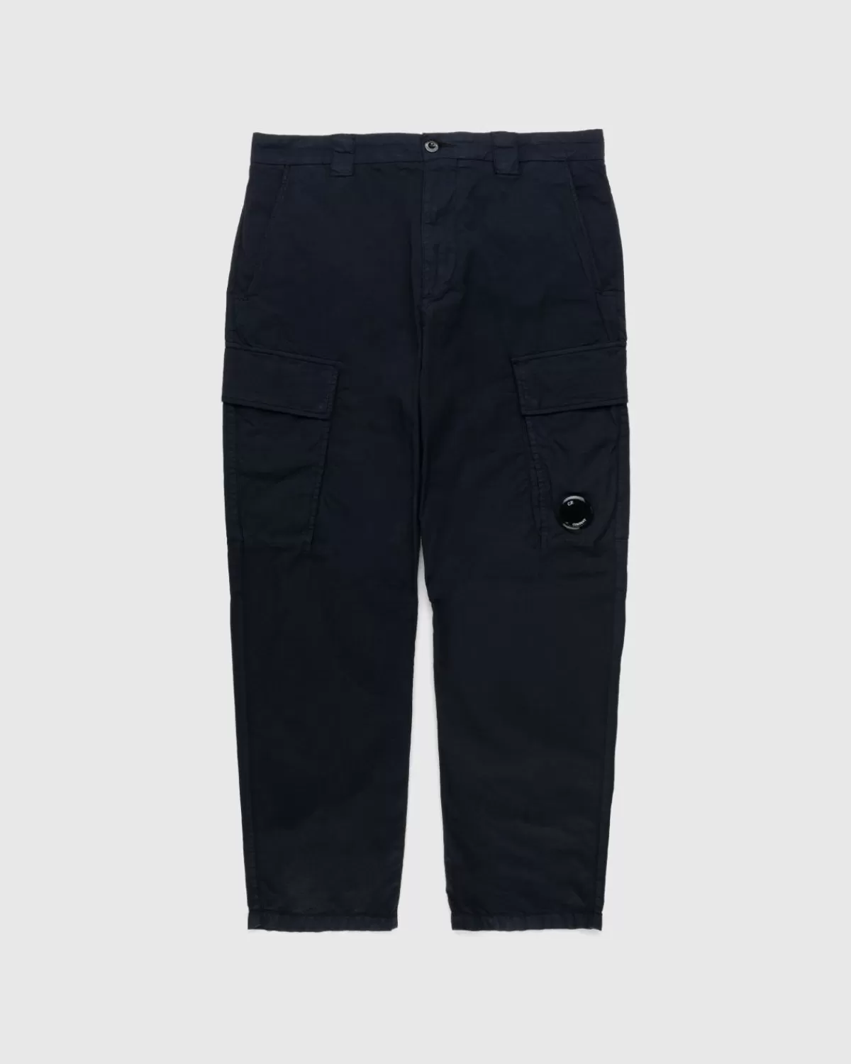 Broek^C.P. Company Cp Company - Twill Stretch Cargobroek Total Eclipse Blue