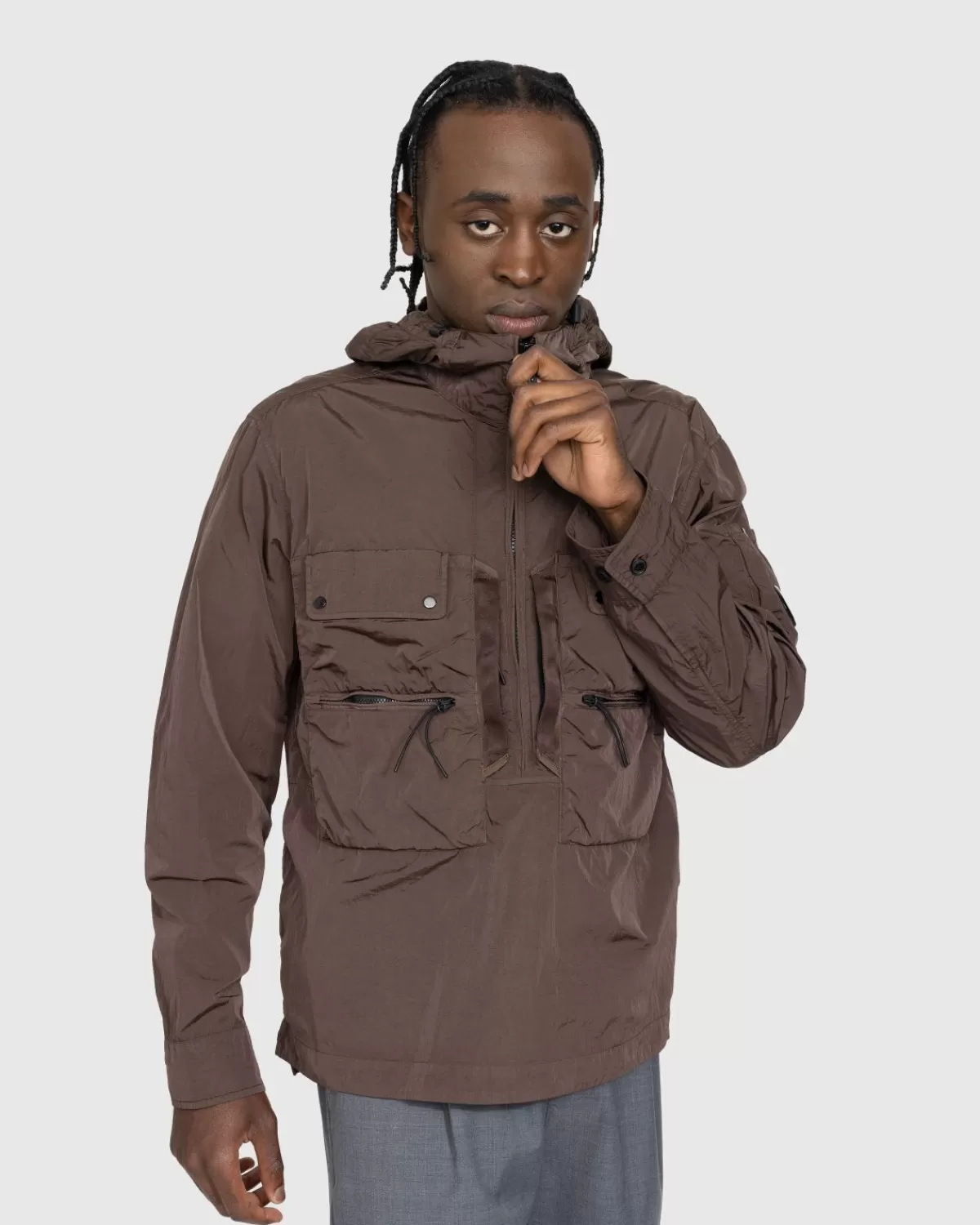 Bovenkleding^C.P. Company Cp Company Chrome-R Anorak Bracken Bruin