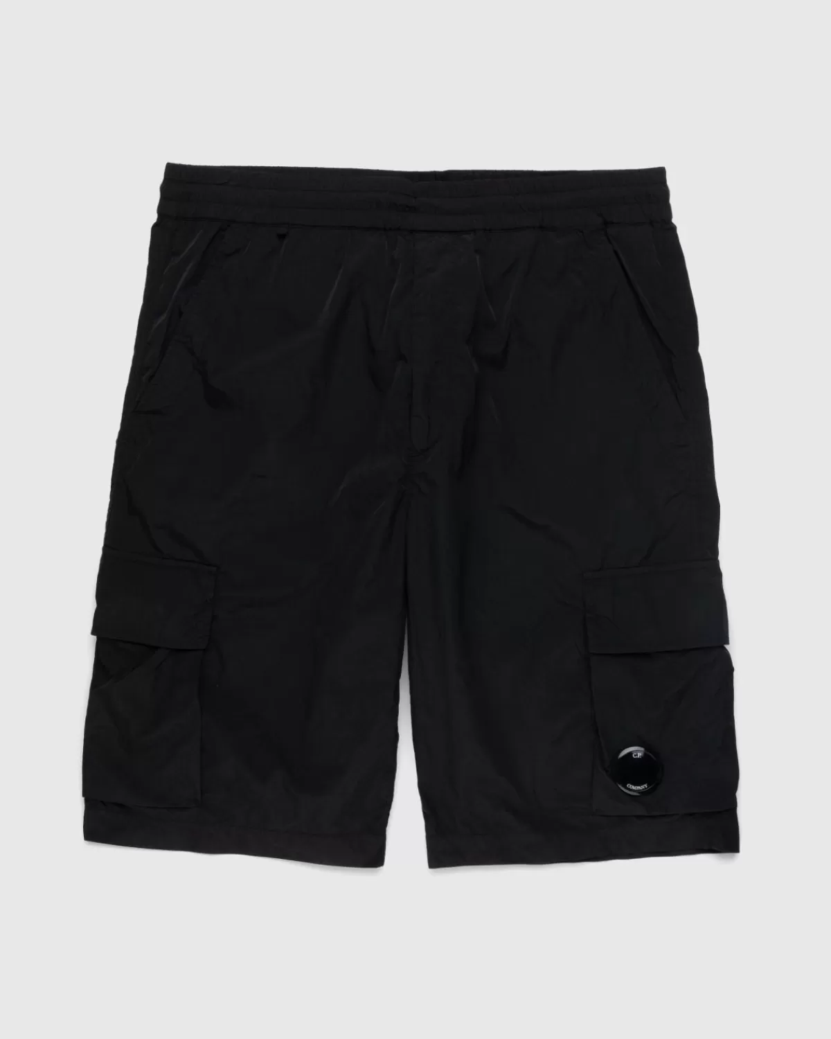 Korte Broek^C.P. Company Cp Company Chrome-R Cargoshort Zwart