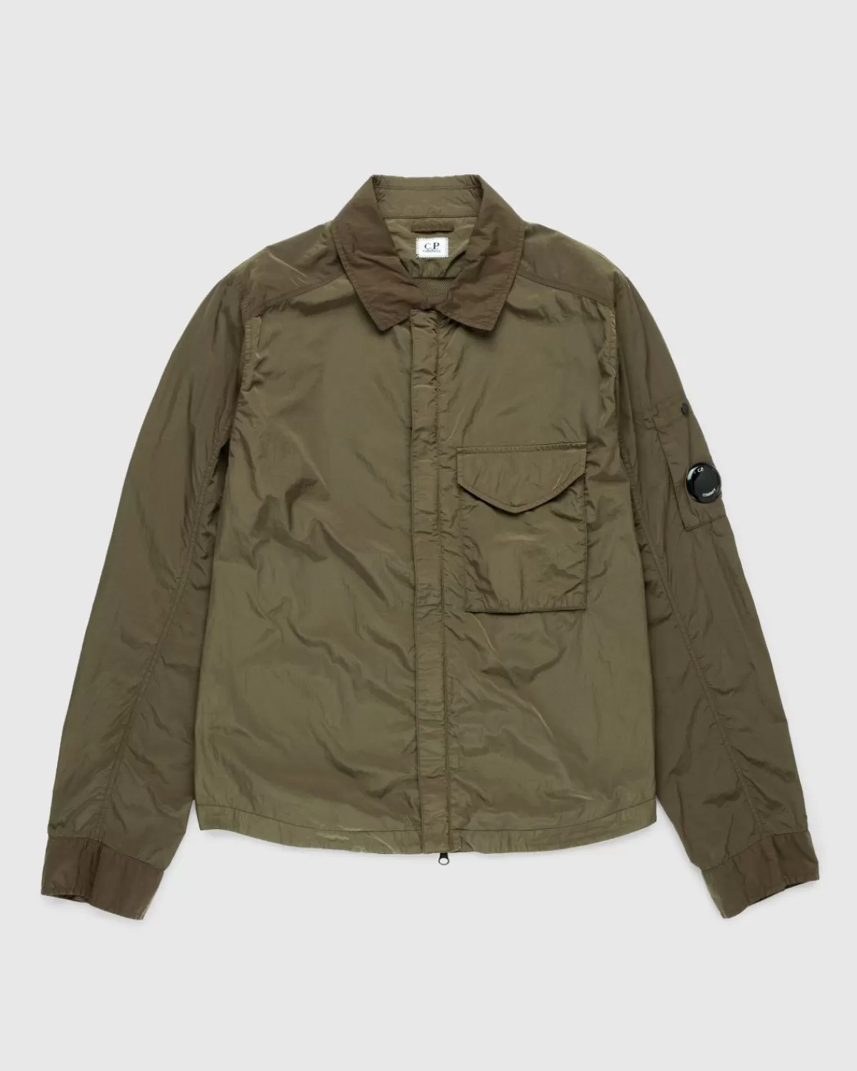 Bovenkleding^C.P. Company Cp Company Chrome-R Overshirt Ivy Groen