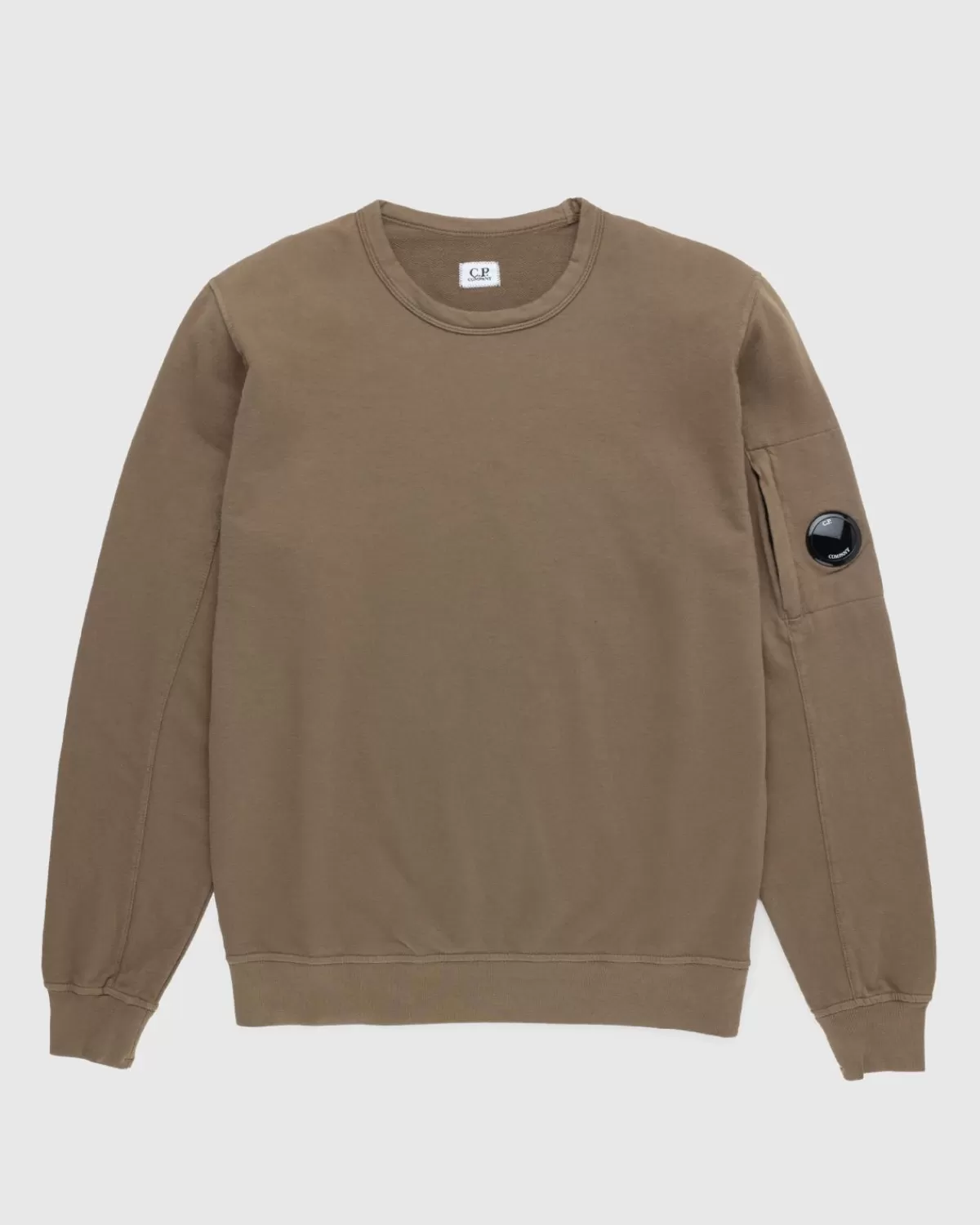 C.P. Company Cp Company Licht Fleece Sweatshirt Loodgrijs Hot