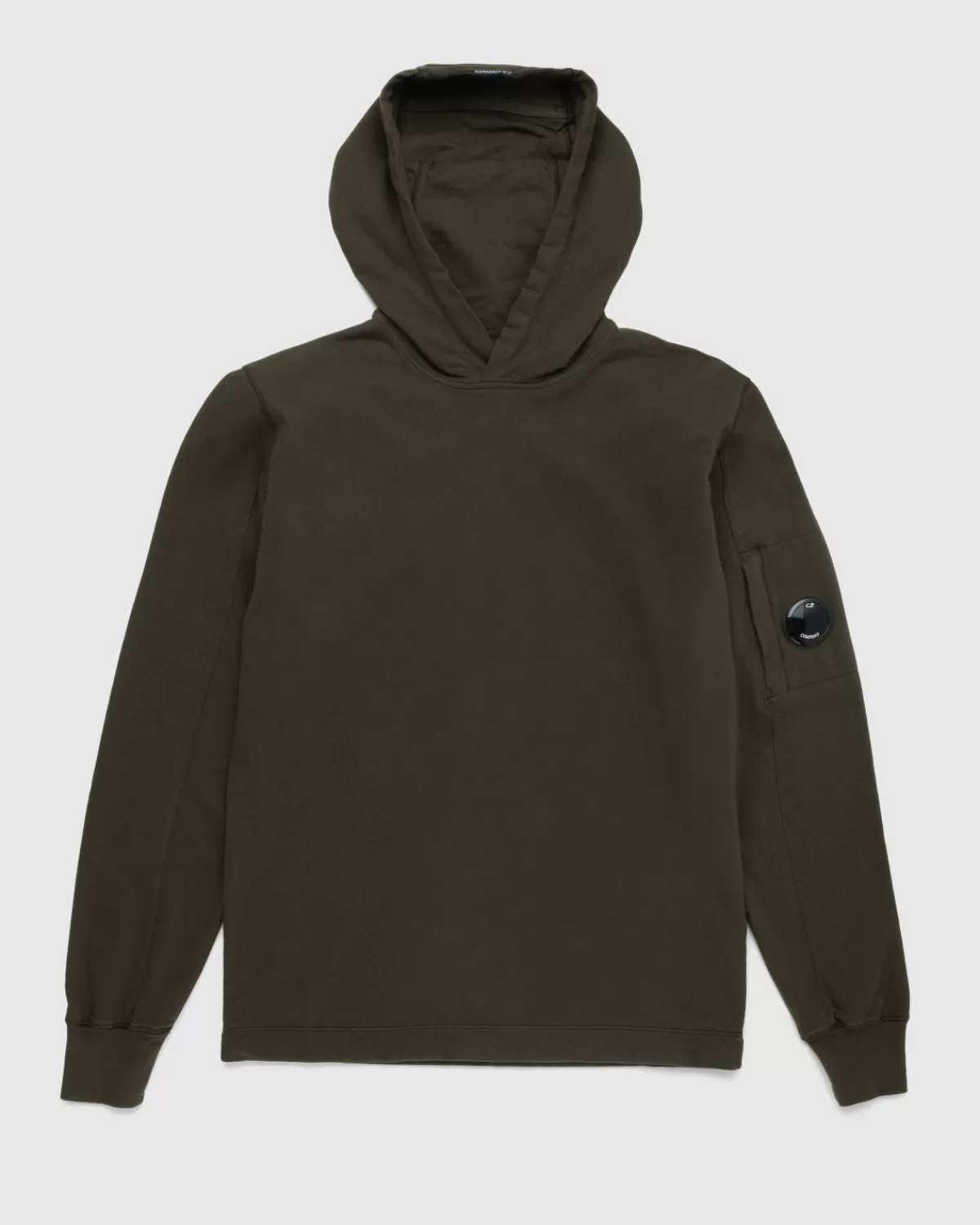 C.P. Company Cp Company Lichte Fleece Hoodie Groen Cheap