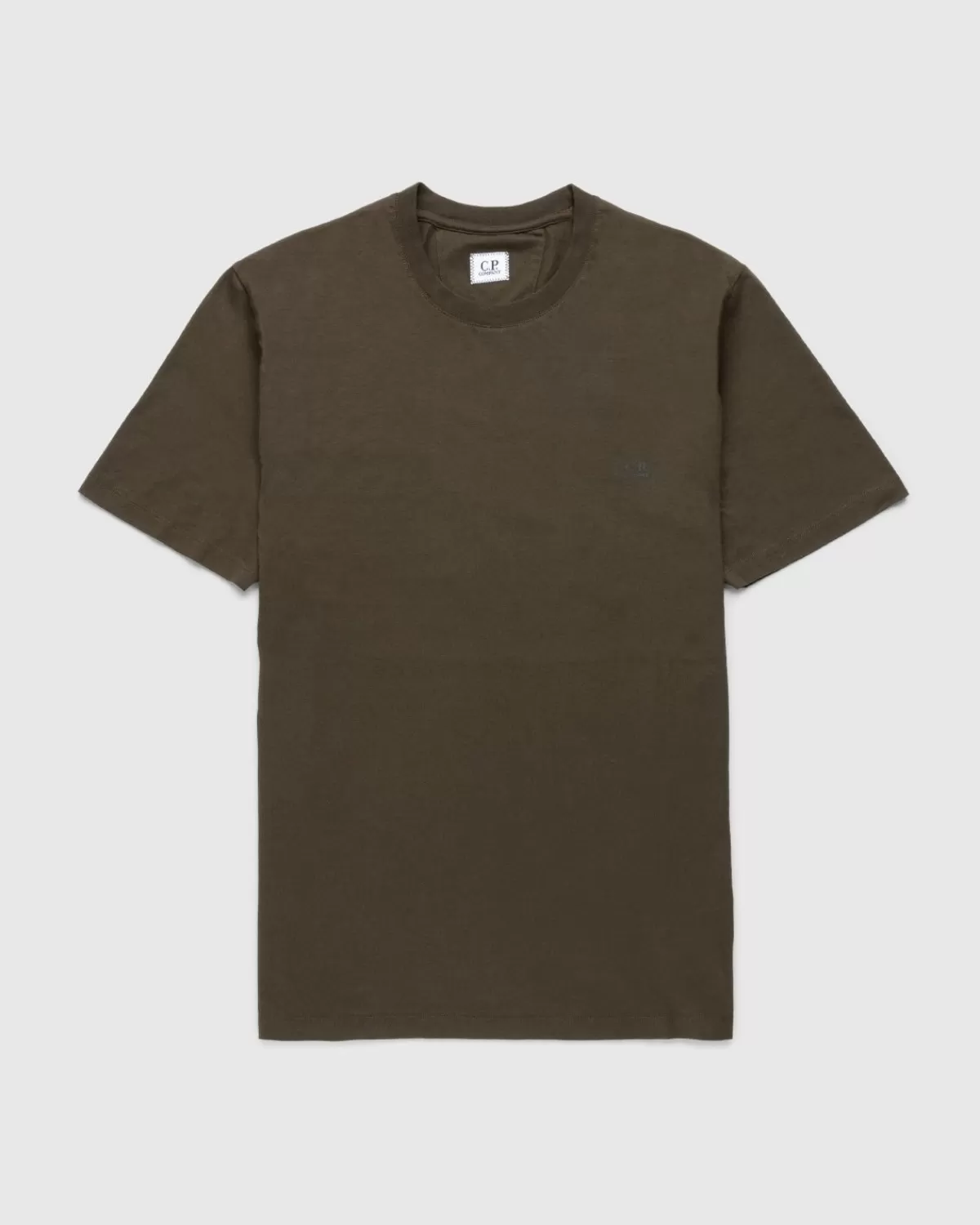 C.P. Company Cp Company T-Shirt Met Logoprint Ivy Green Best