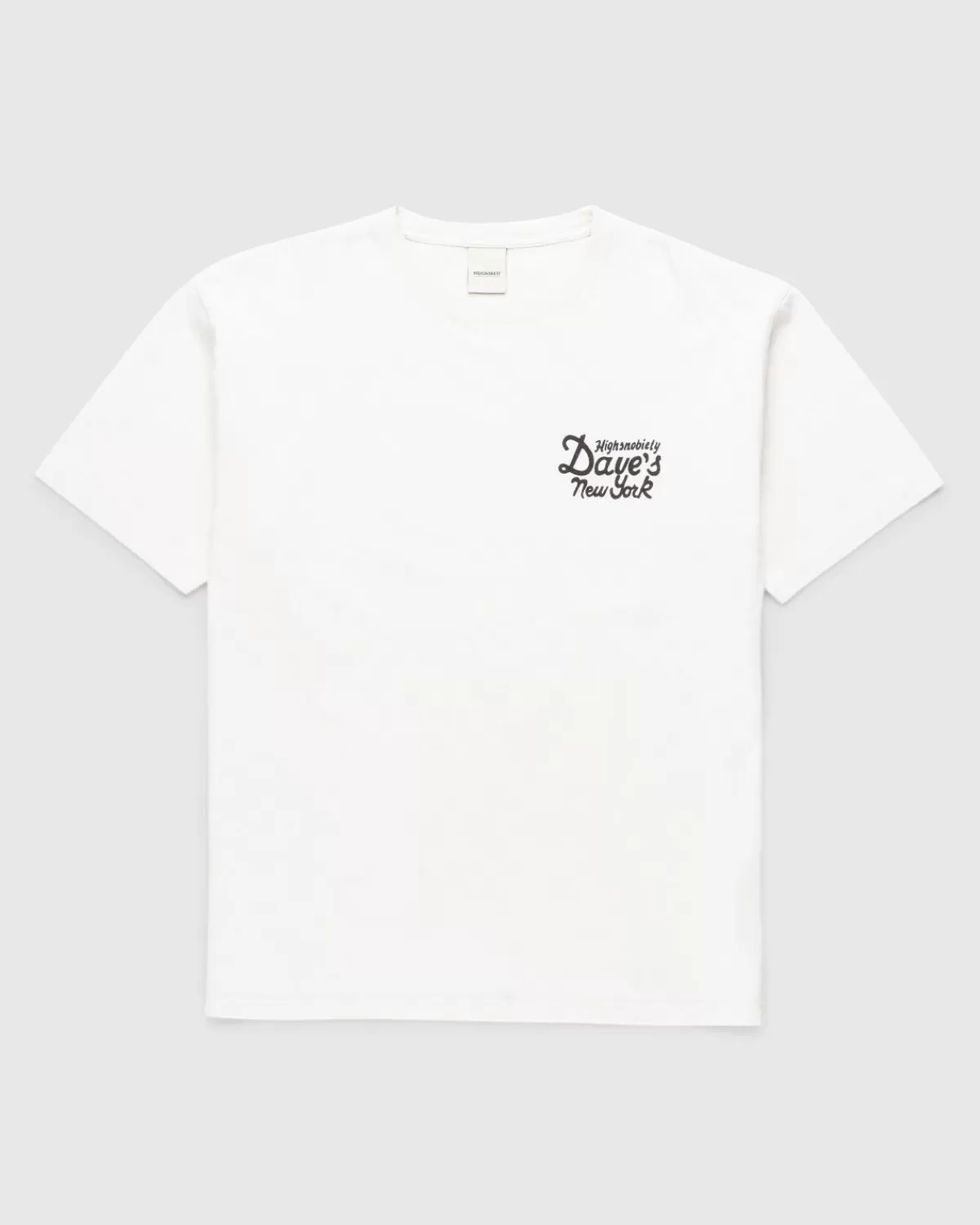 Dave's New York X Highsnobiety T-Shirt Eierschaal Fashion