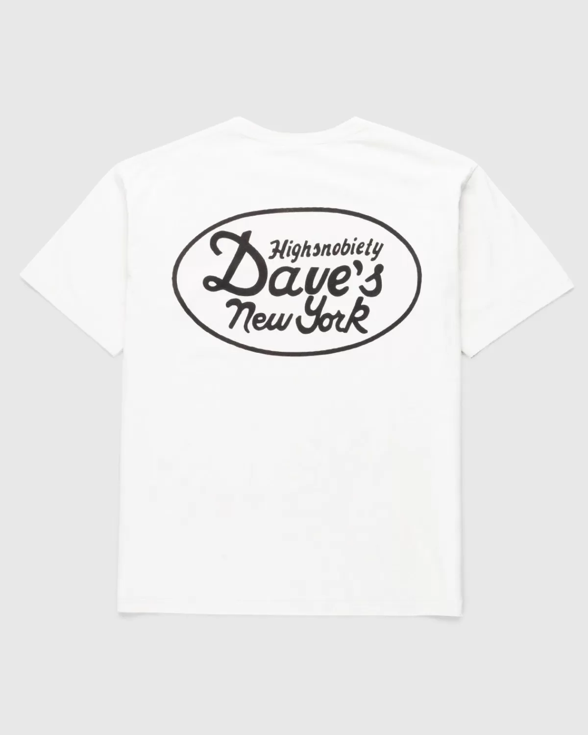 Dave's New York X Highsnobiety T-Shirt Eierschaal Fashion