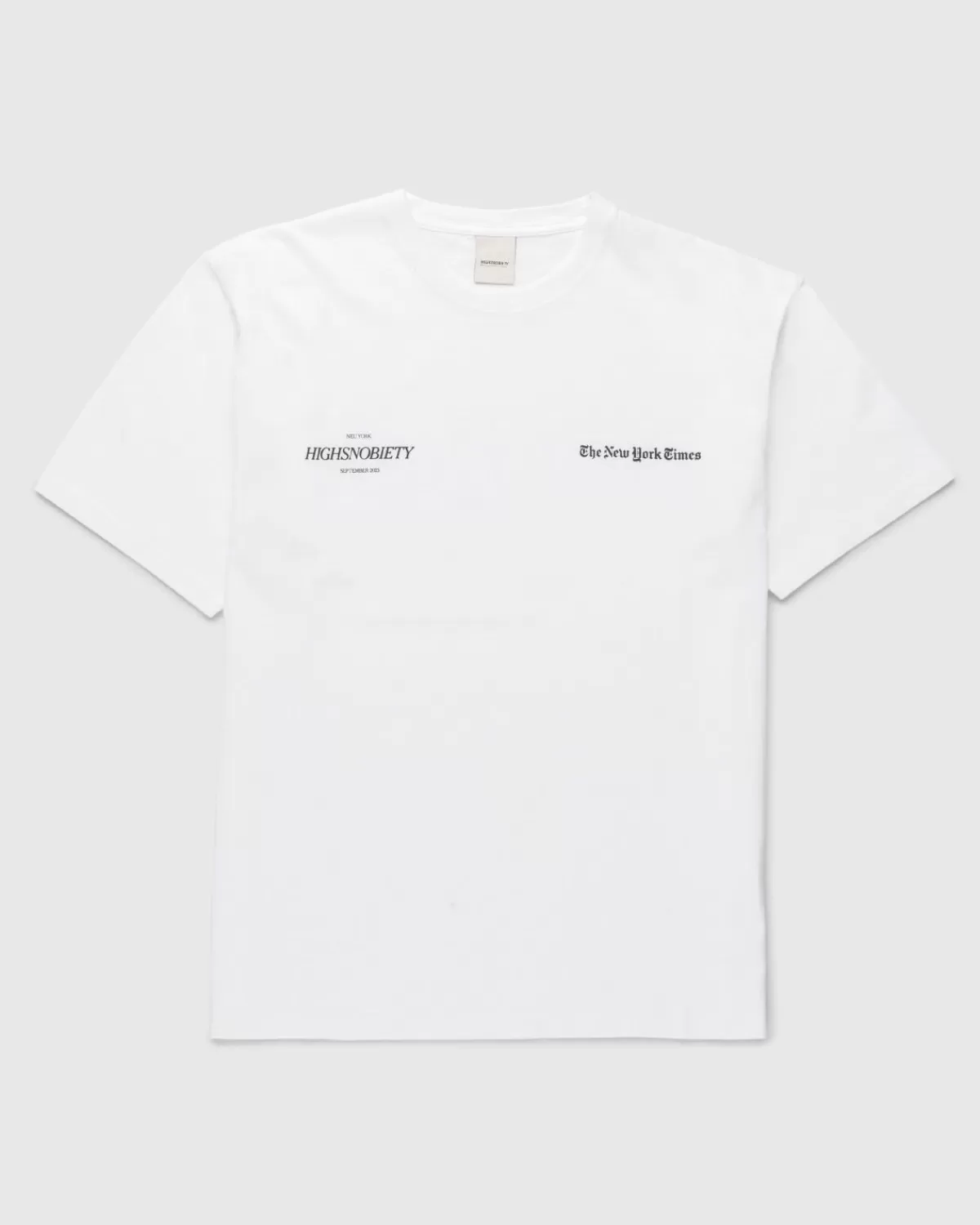 The New York Times De New York Times X Highsnobiety T-Shirt Shop