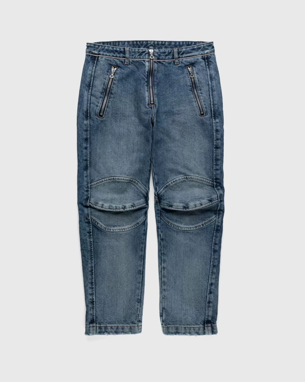 Broek^Diesel Genereer Rechte Jeansblauw