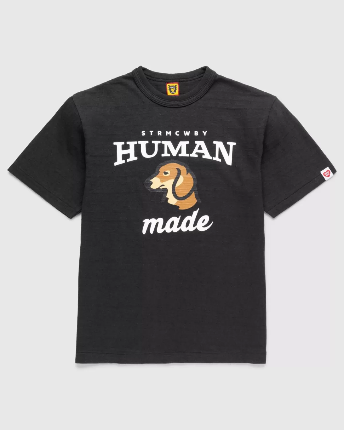 Human Made Door De Mens Gemaakt Dachs T-Shirt Zwart Best Sale