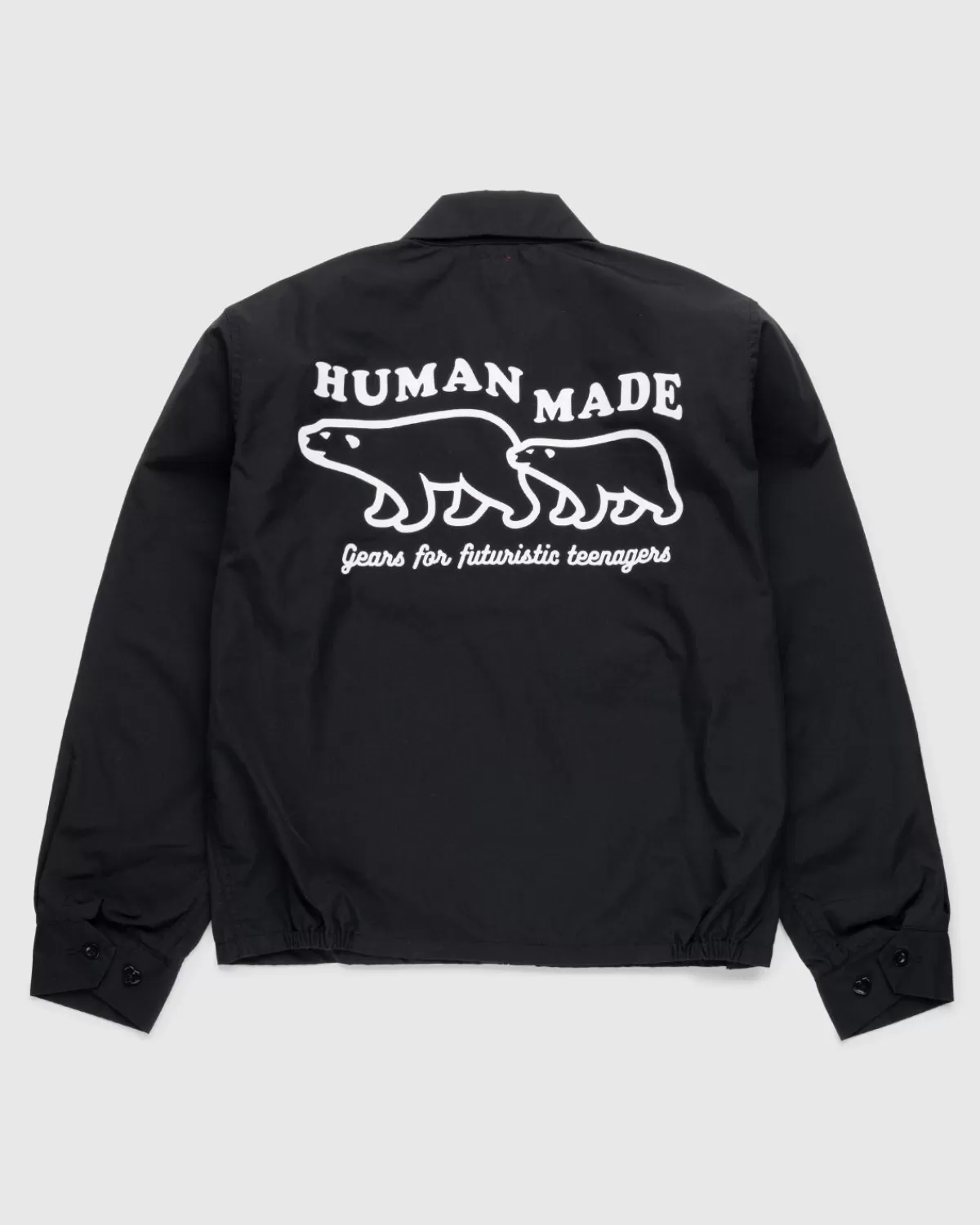 Bovenkleding^Human Made Door De Mens Gemaakt Drizzler Jack Zwart