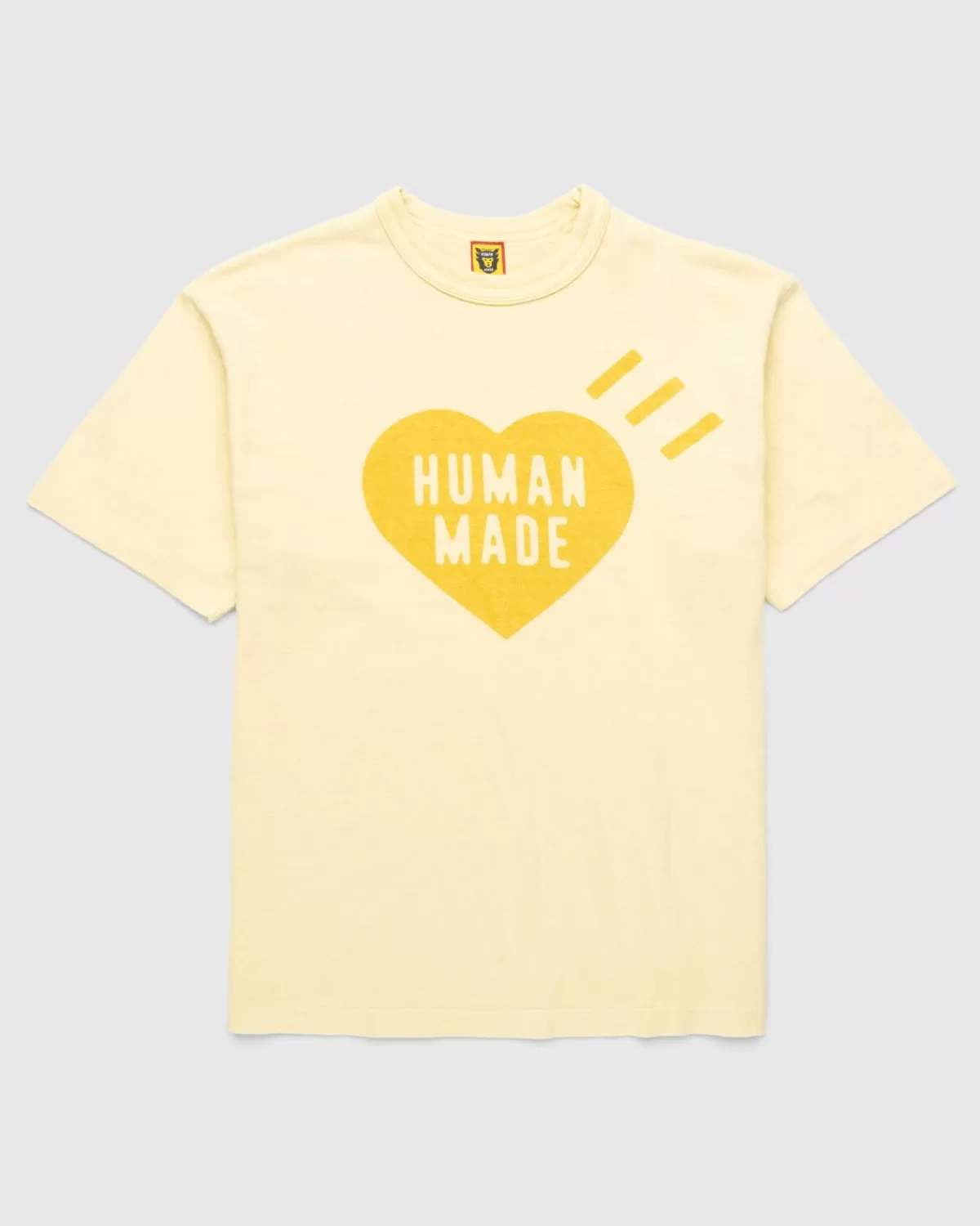 Human Made Door De Mens Gemaakt Ningen-Sei Plantgeverfd T-Shirt Geel Store