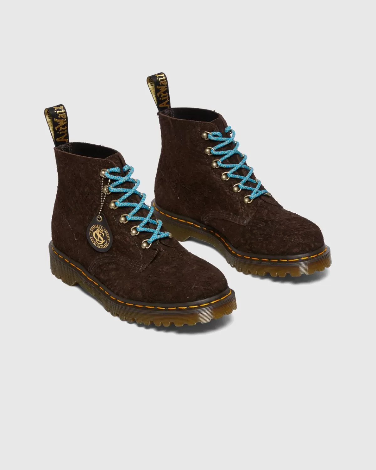 Dr. Martens 101 Laars Suede Donkerbruin Store