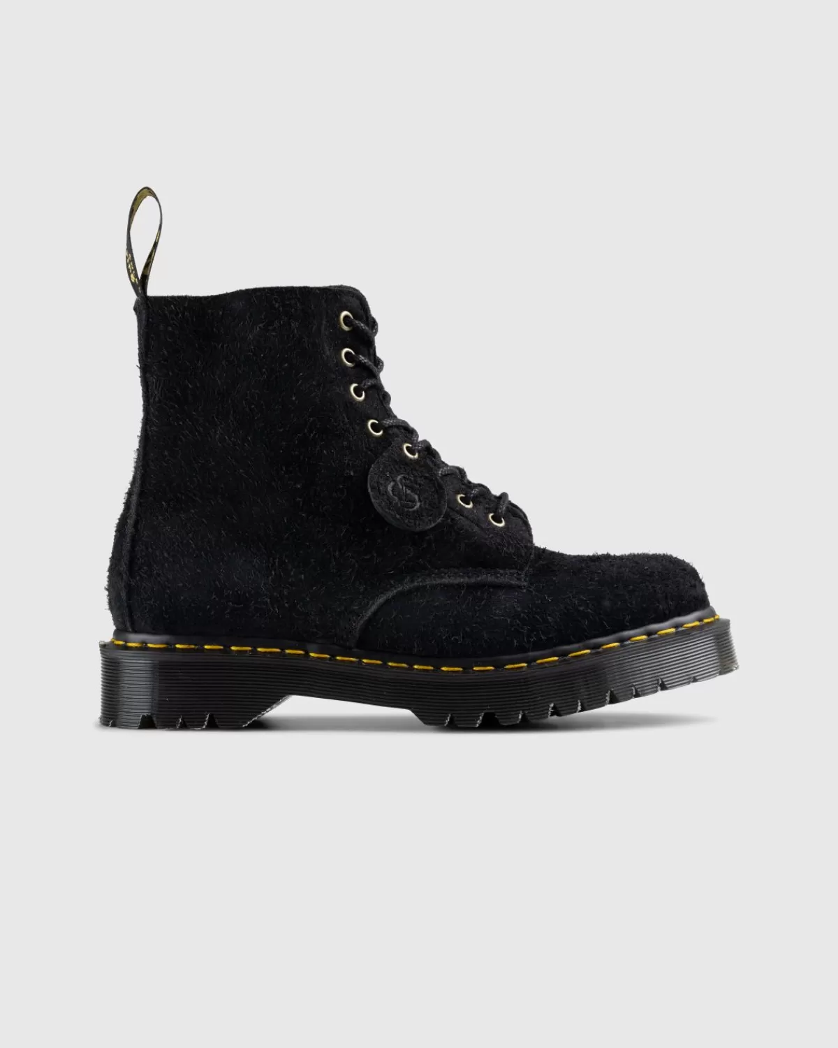 Dr. Martens 1460 Pascal Bex Getuft Suede Zwart Sale