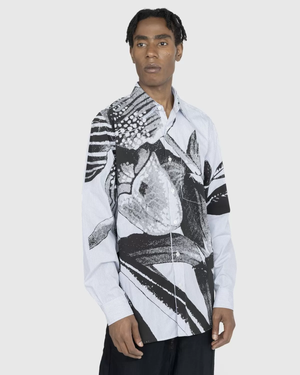 Overhemden^Dries van Noten Cannon Cs Shirt Wit