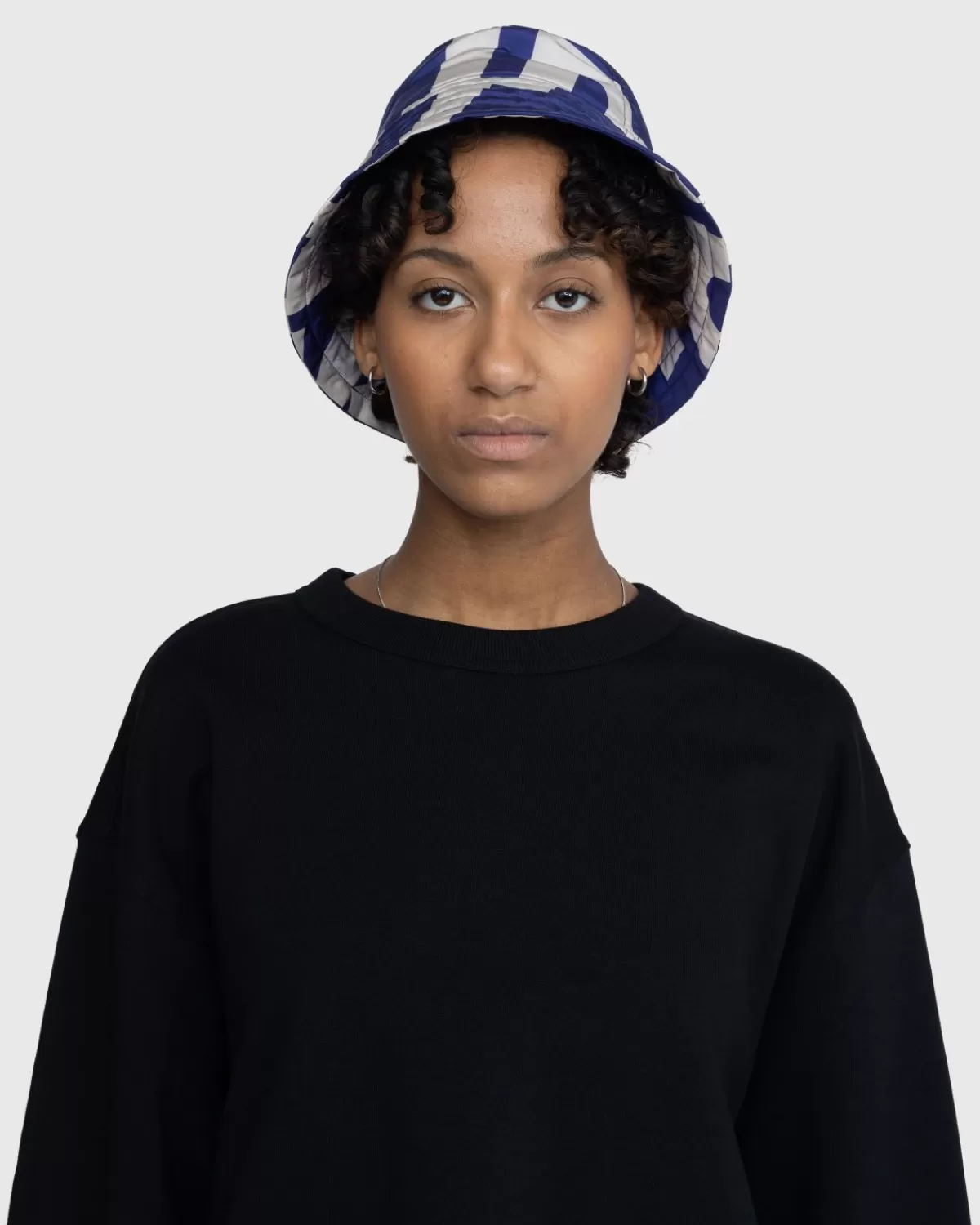 Dries van Noten Gilly Hat Blauw Sale