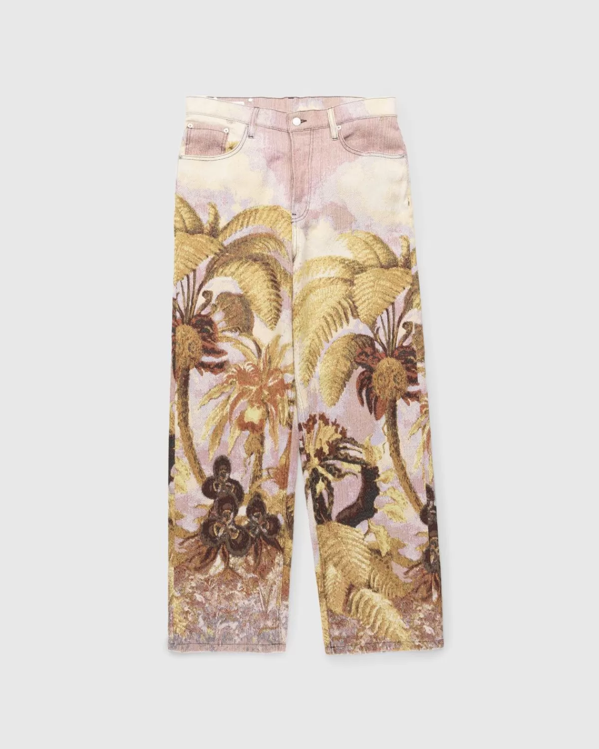 Broek^Dries van Noten Grenen Broek Roze