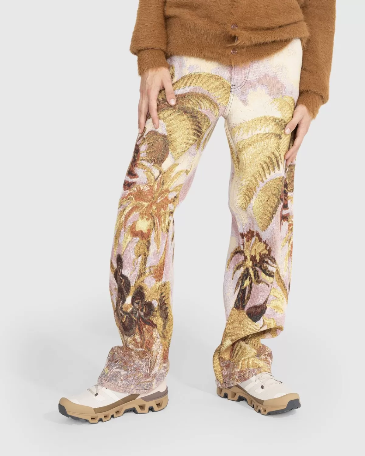 Broek^Dries van Noten Grenen Broek Roze