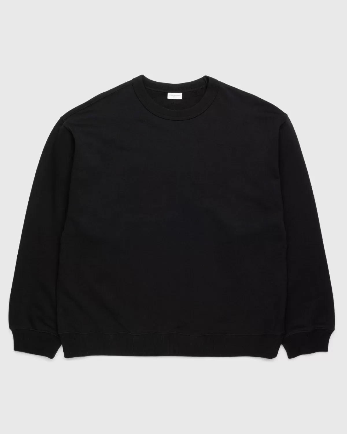 Dries van Noten Hax Crewneck Zwart Flash Sale