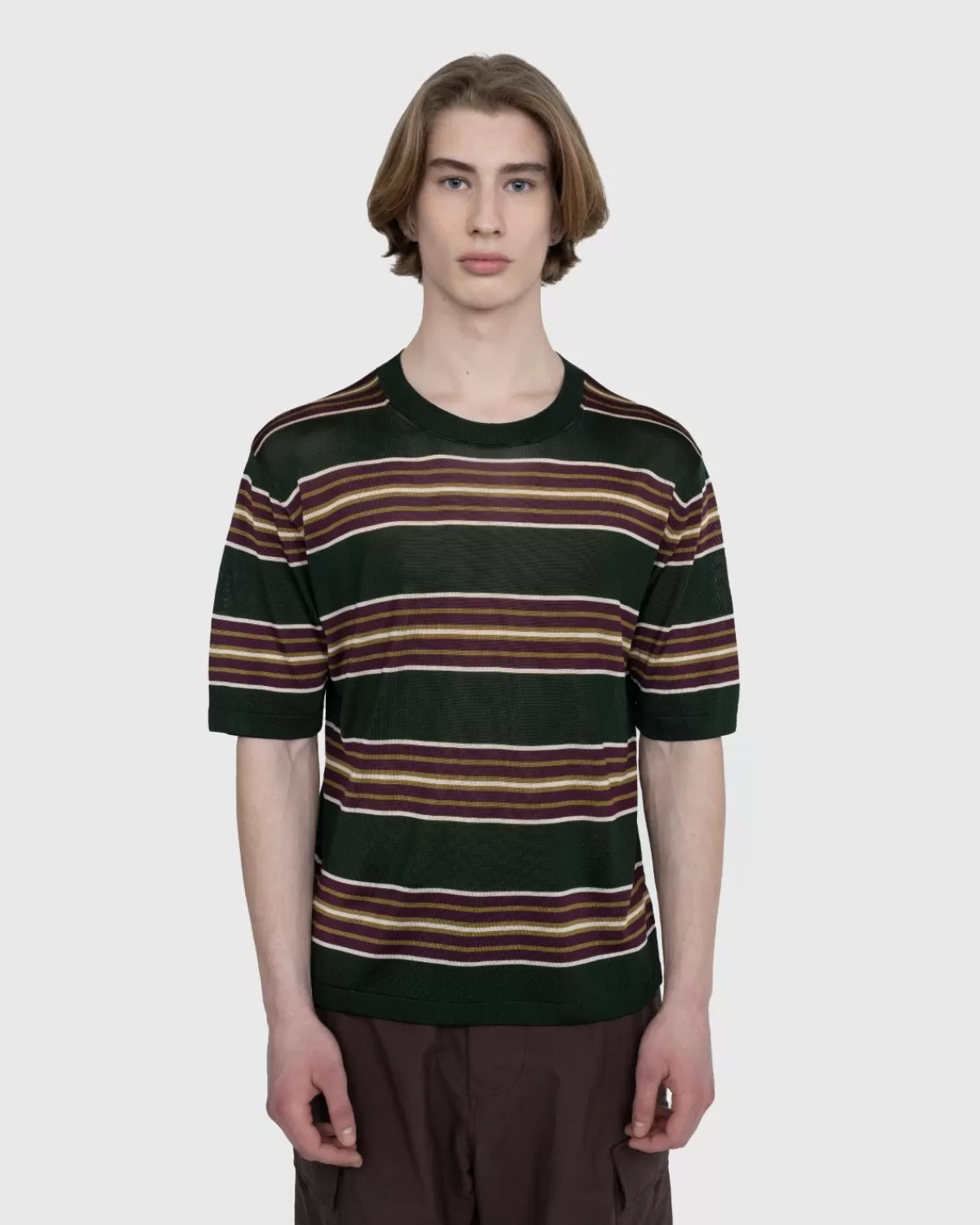 Dries van Noten Mias Gebreid T-Shirt Flesje Cheap