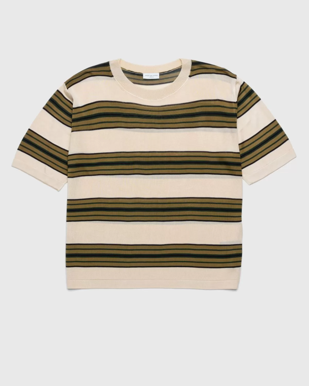 Dries van Noten Mias Gebreid T-Shirt Vanille Cheap