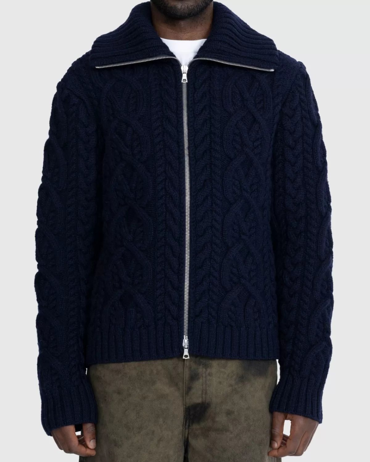 Gebreide Kleding^Dries van Noten Naldo Vest Blauw