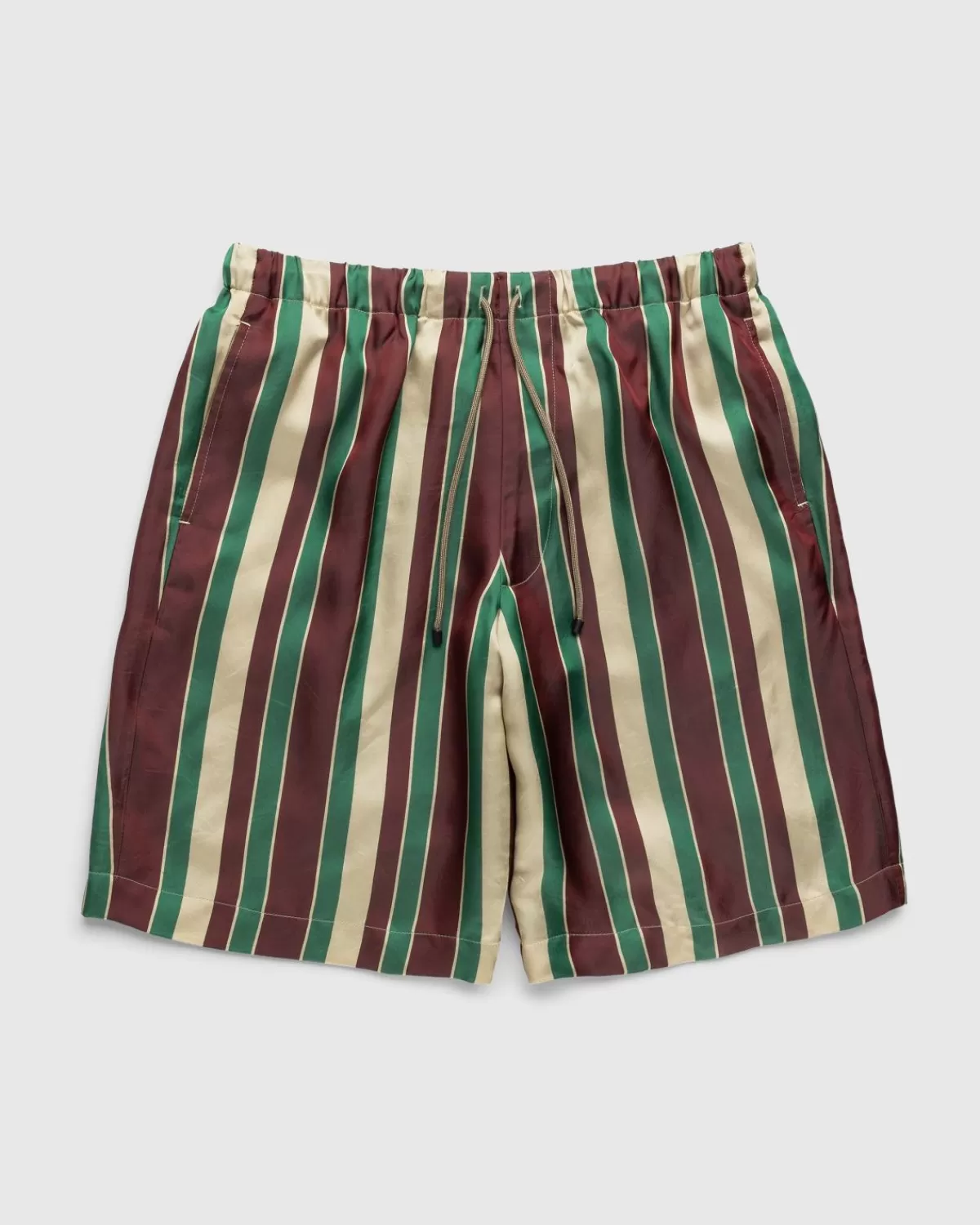 Korte Broek^Dries van Noten Piperi Shorts Bordeaux