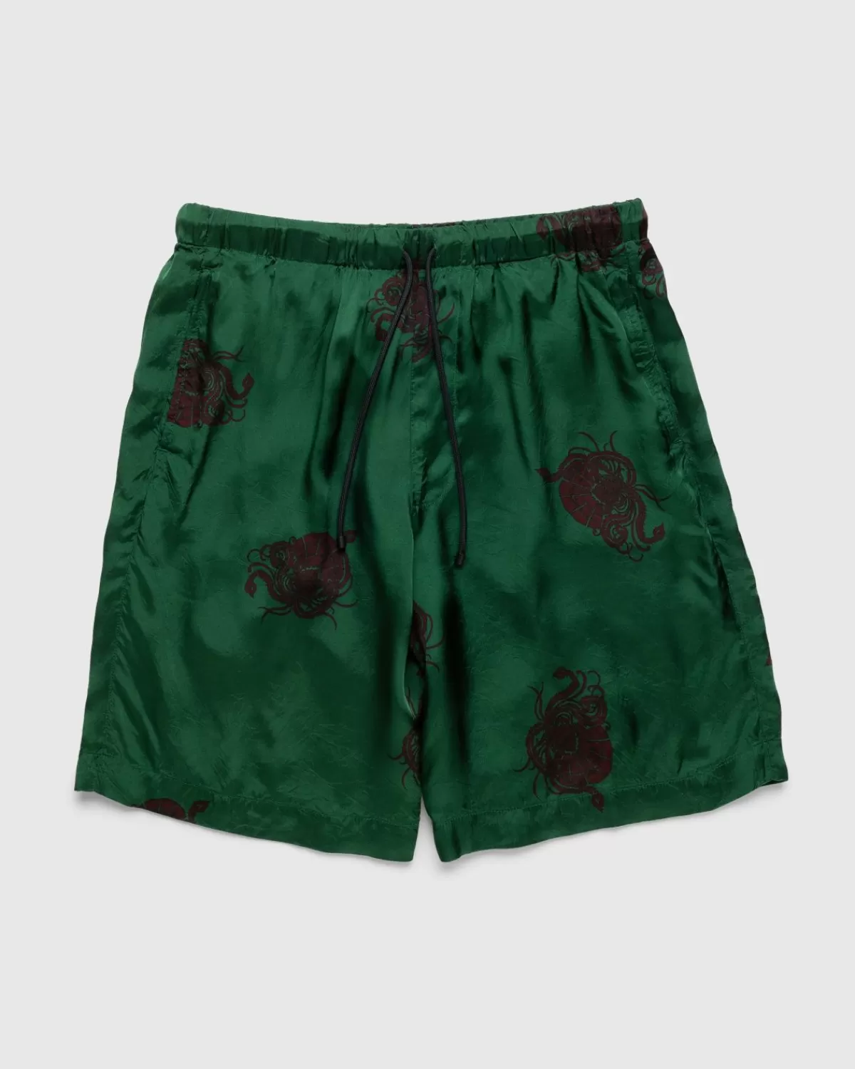 Korte Broek^Dries van Noten Piperi Shorts Groen