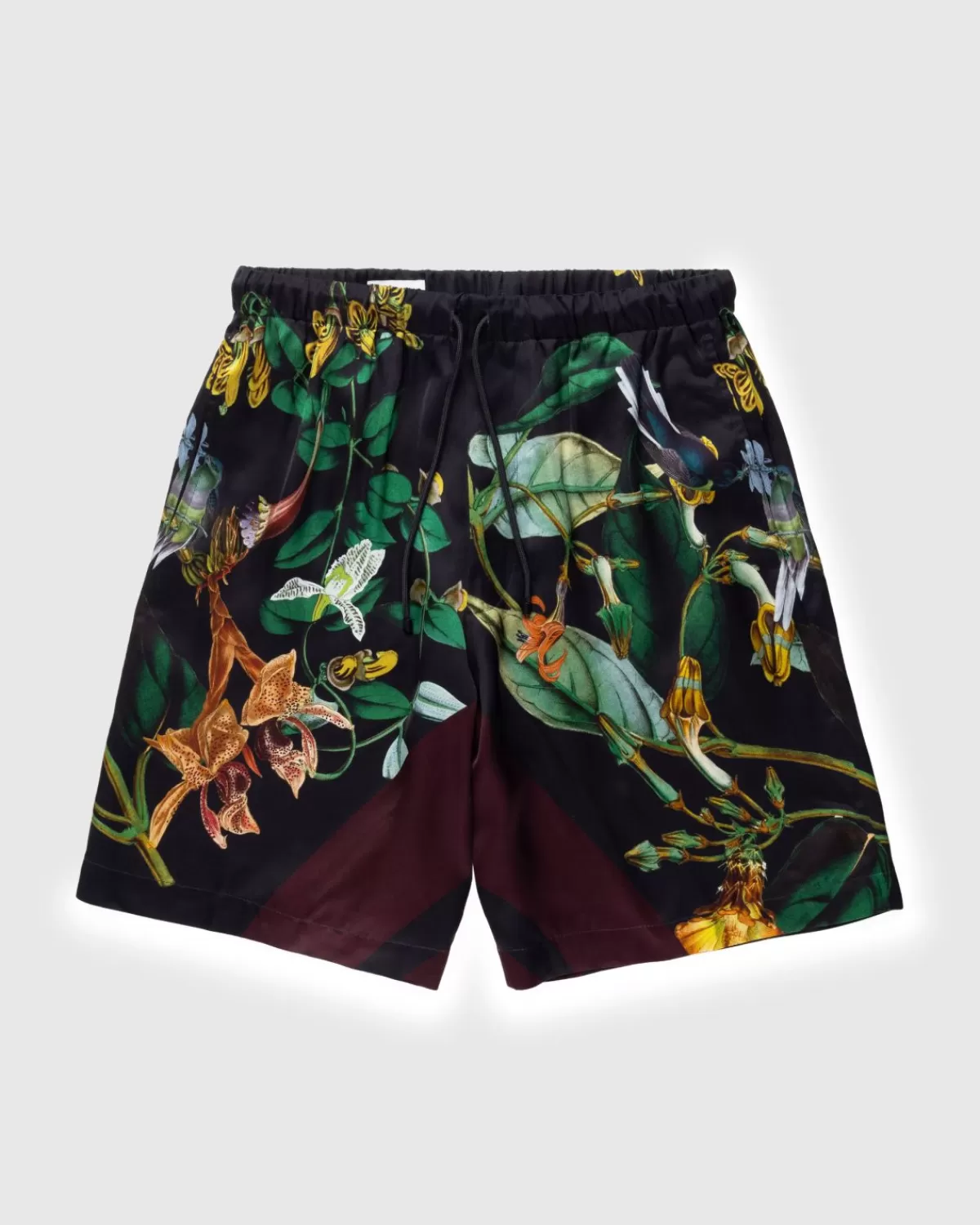 Korte Broek^Dries van Noten Piperi Shorts Zwart