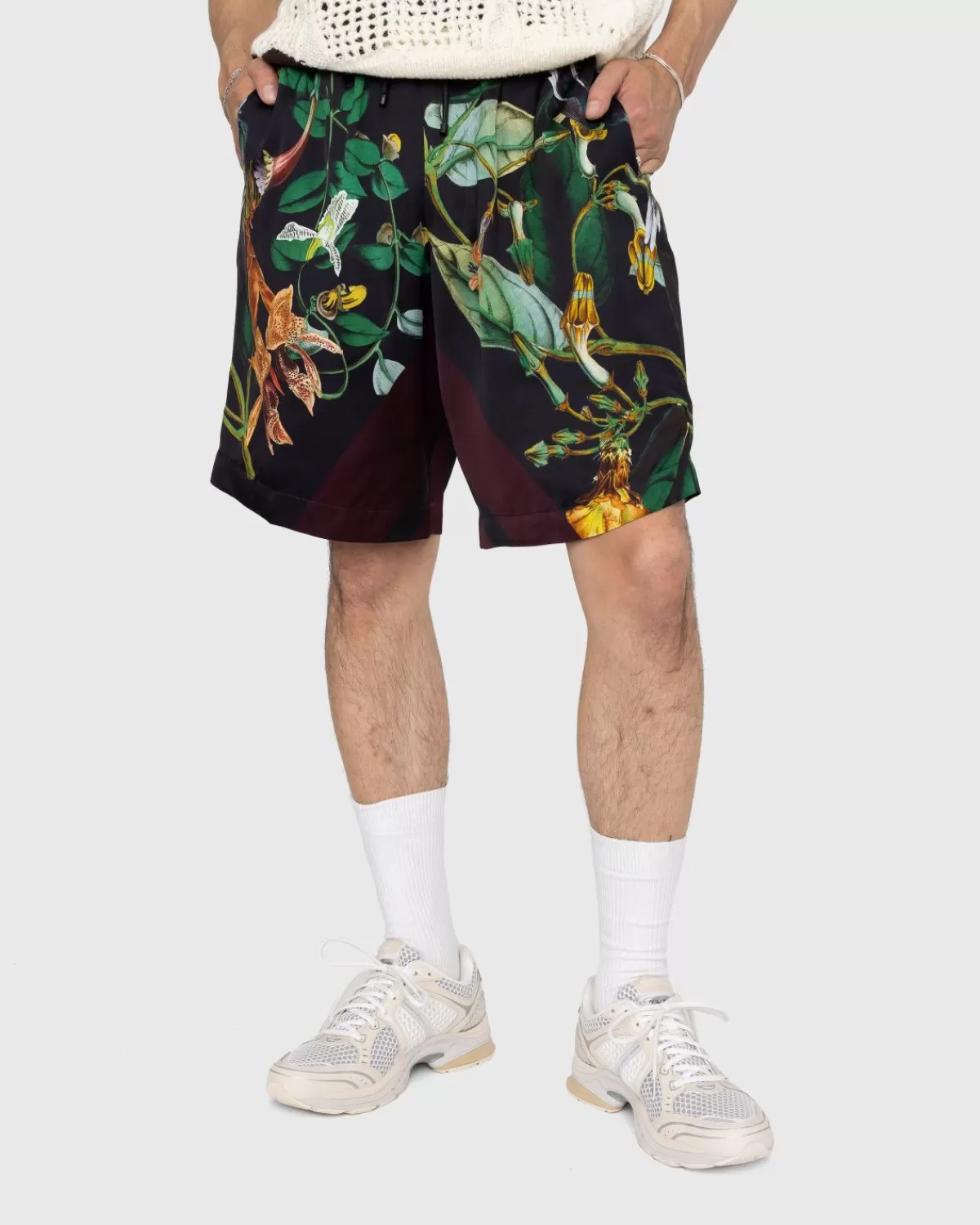 Korte Broek^Dries van Noten Piperi Shorts Zwart