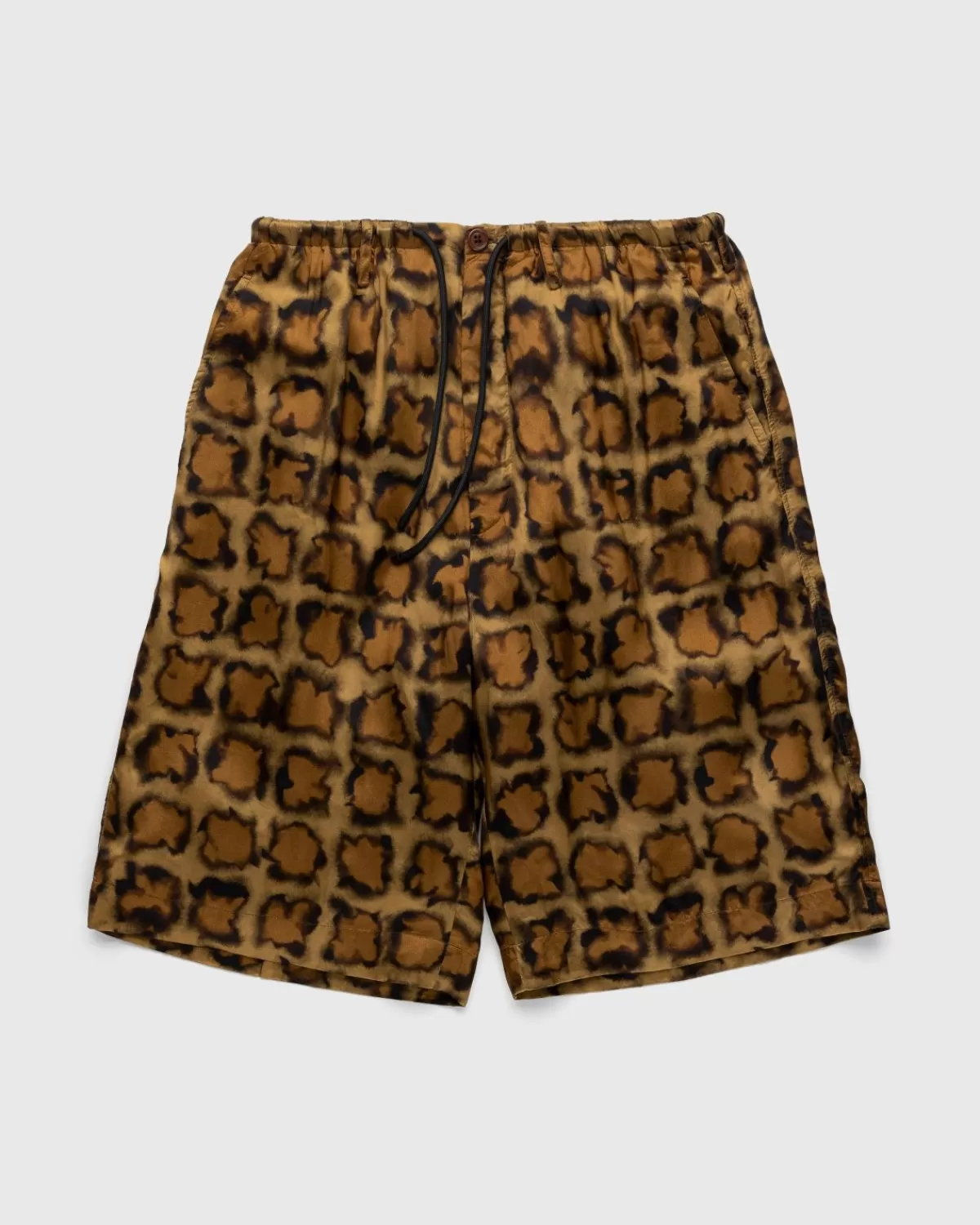 Dries van Noten Plyd Shorts Camel Cheap