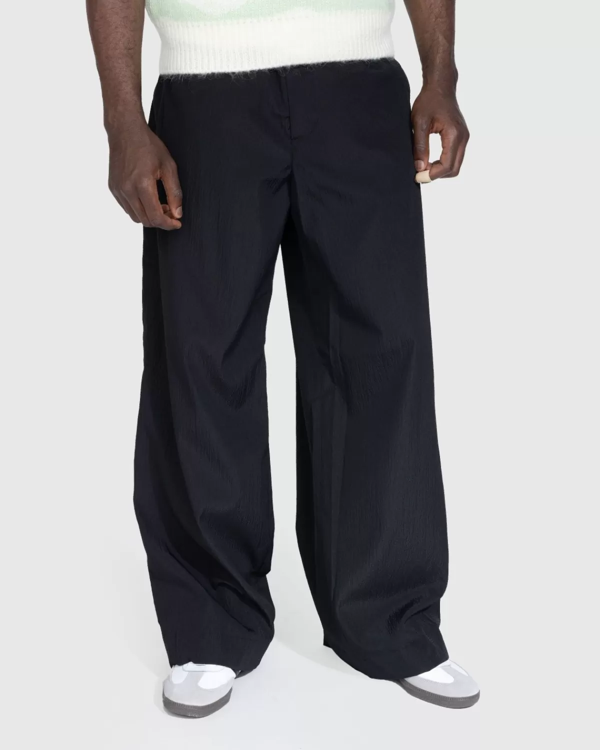 Broek^Dries van Noten Portby Tris Broek Zwart